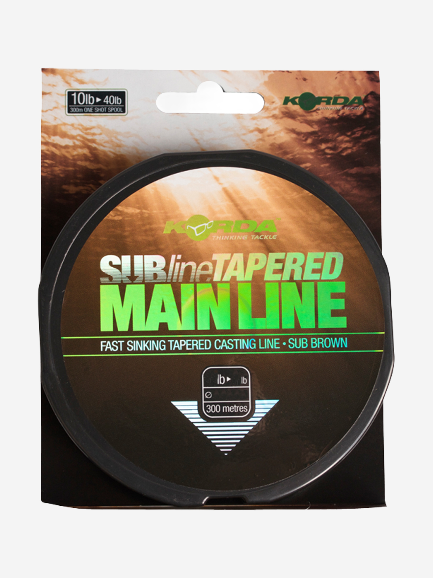 Изображение товара Леска коническая Subline Tapered Mainline KORDA 0.28-0.50мм