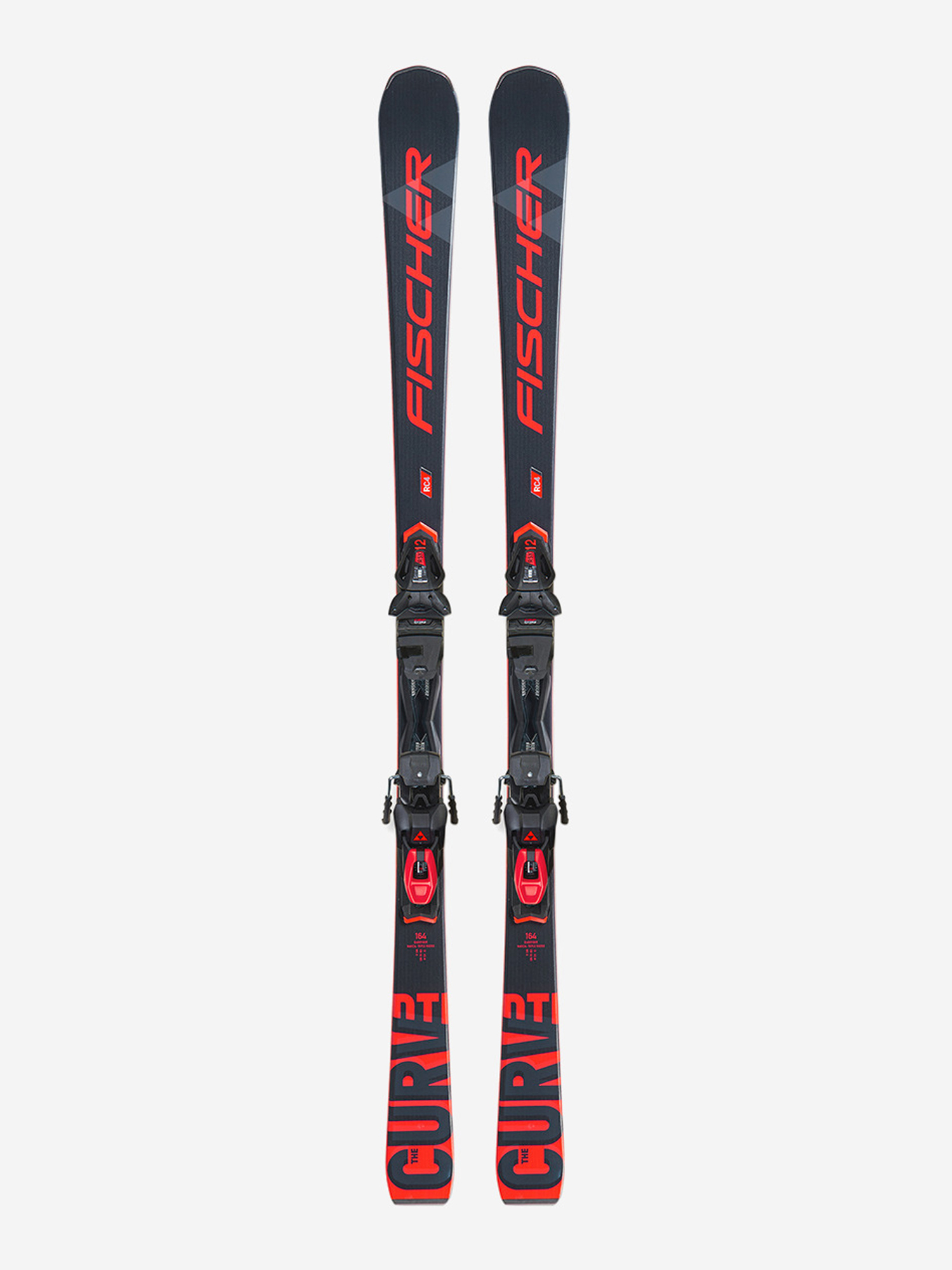 

Горные лыжи с креплениями Fischer The Curv DTI AR + RSX 12 PR 22/23, Черный
