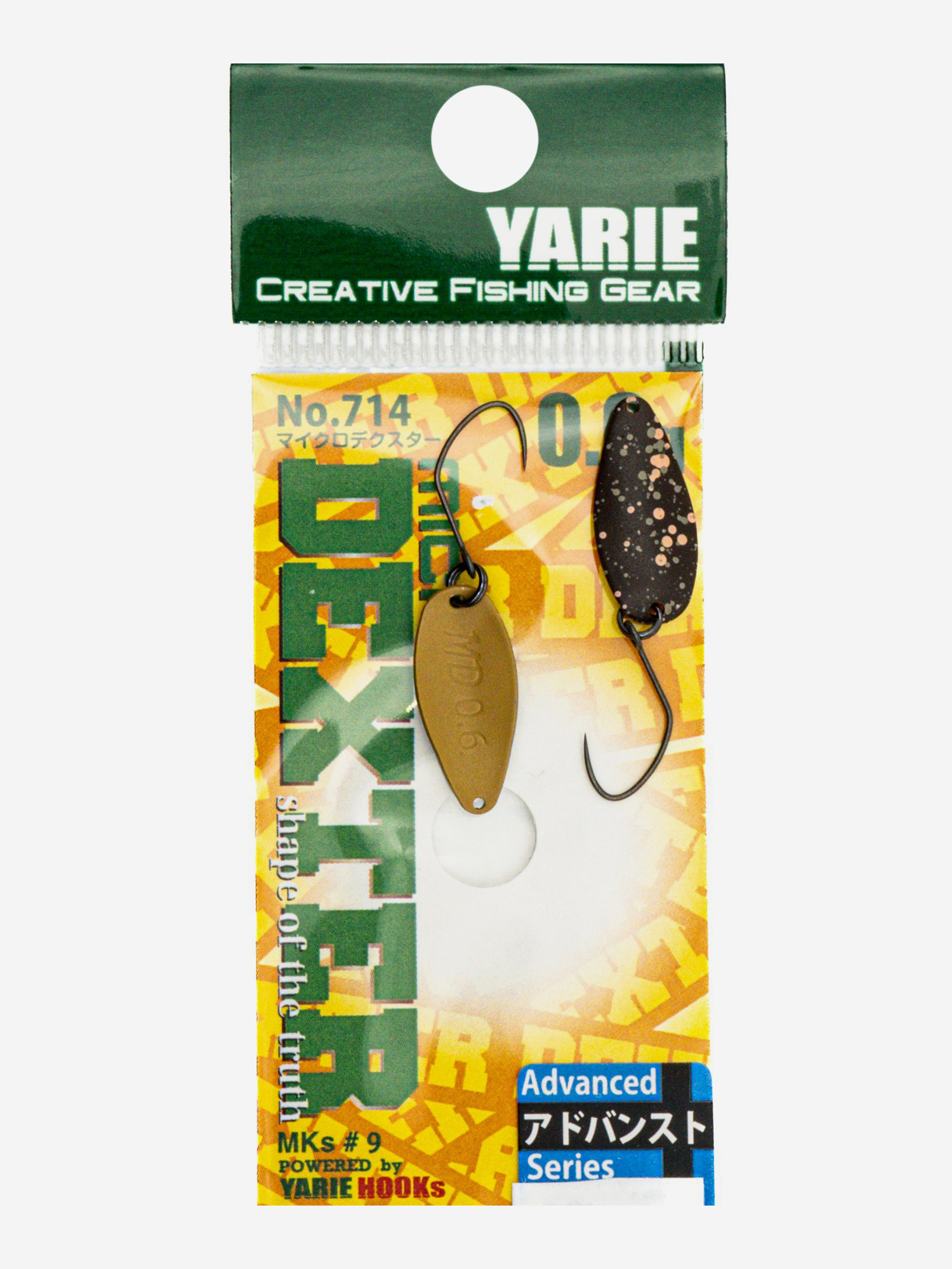 

Блесна Yarie №714 Micro Dexter,  г, AD 3, Мультицвет