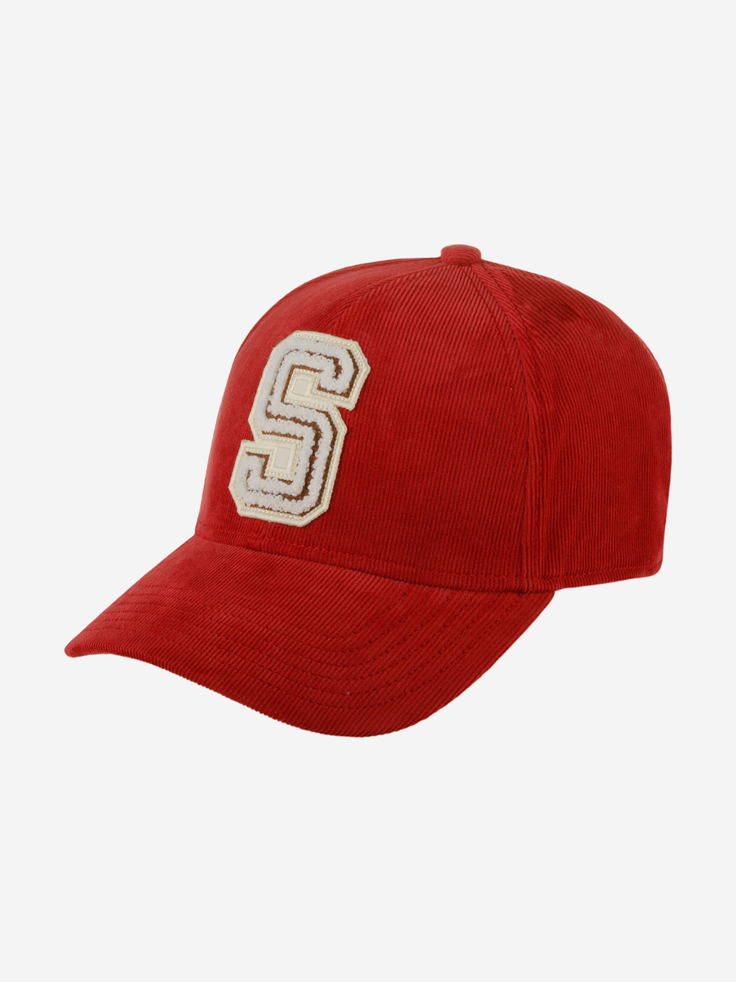 Бейсболка STETSON 7721147 BASEBALL CAP SUSTAINABLE CORDUROY (красный), Красный