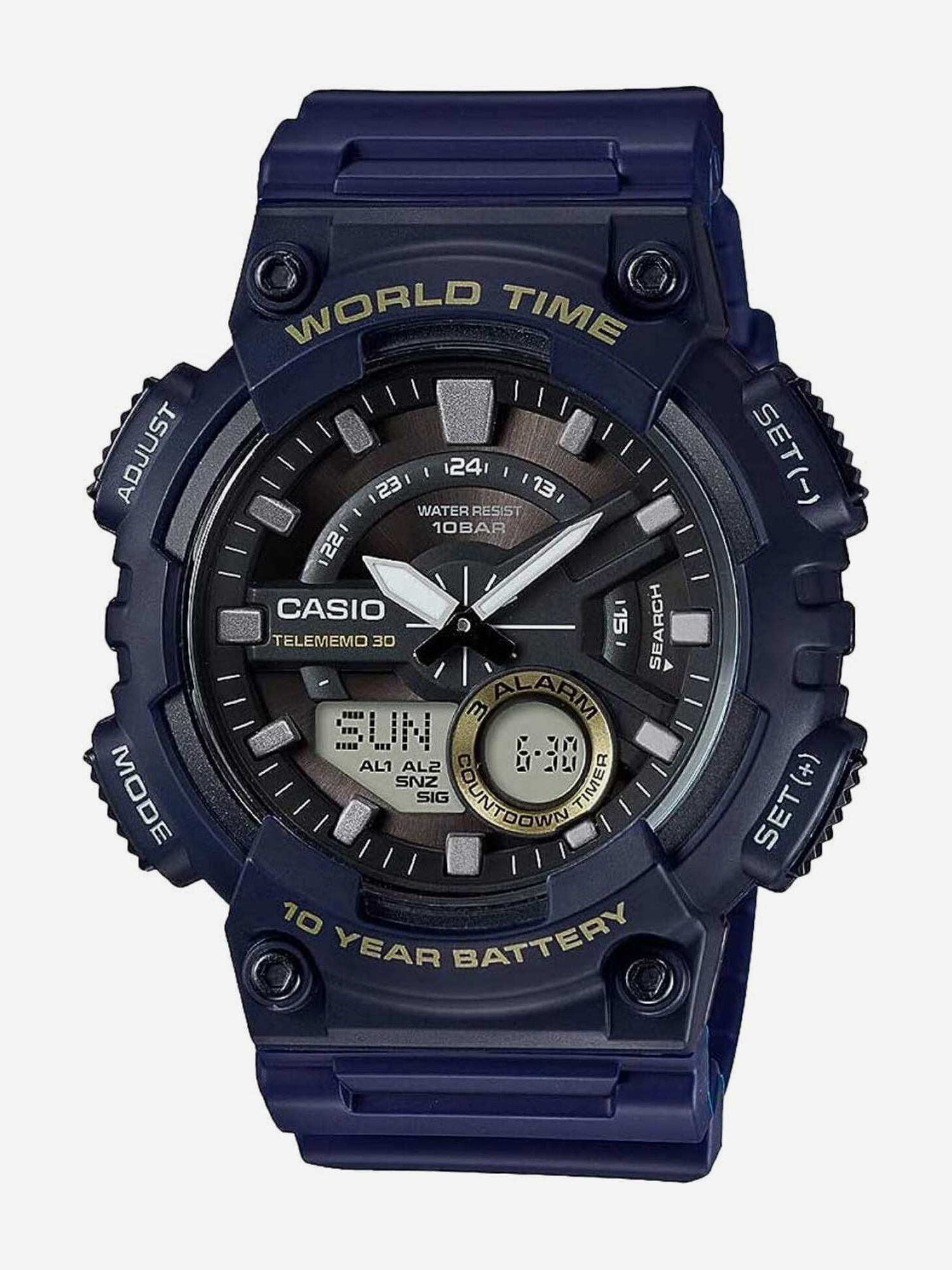 

Наручные часы Casio AEQ-110W-2A, Синий