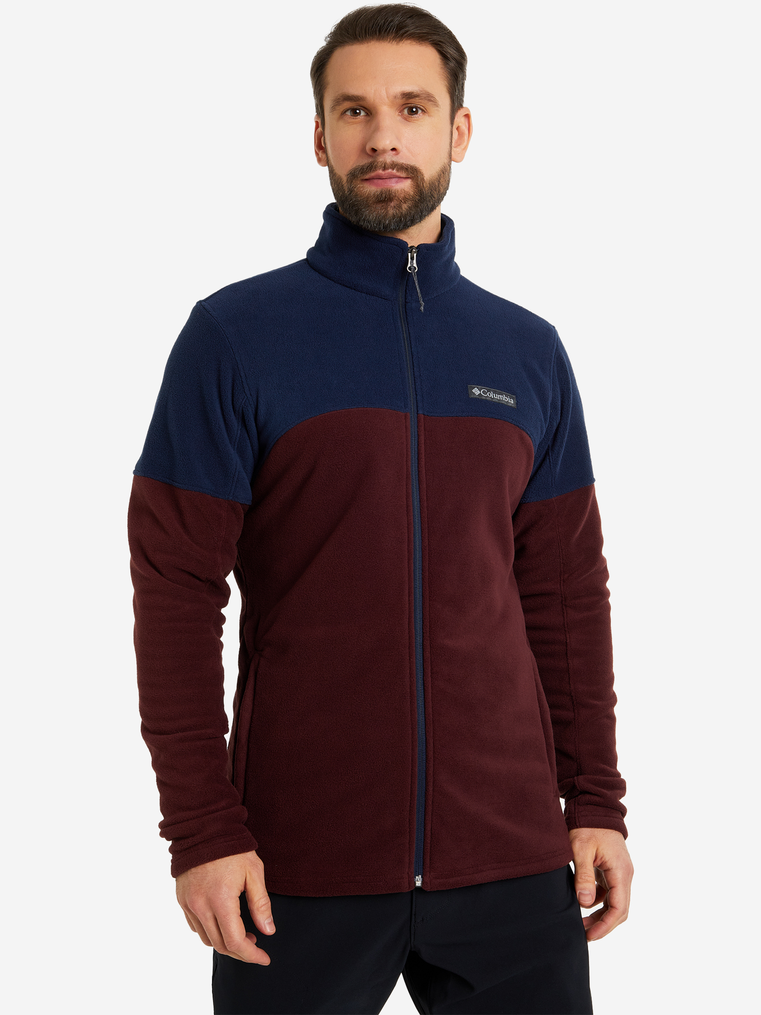 

Джемпер флисовый мужской Columbia Basin Trail III Full Zip, Красный
