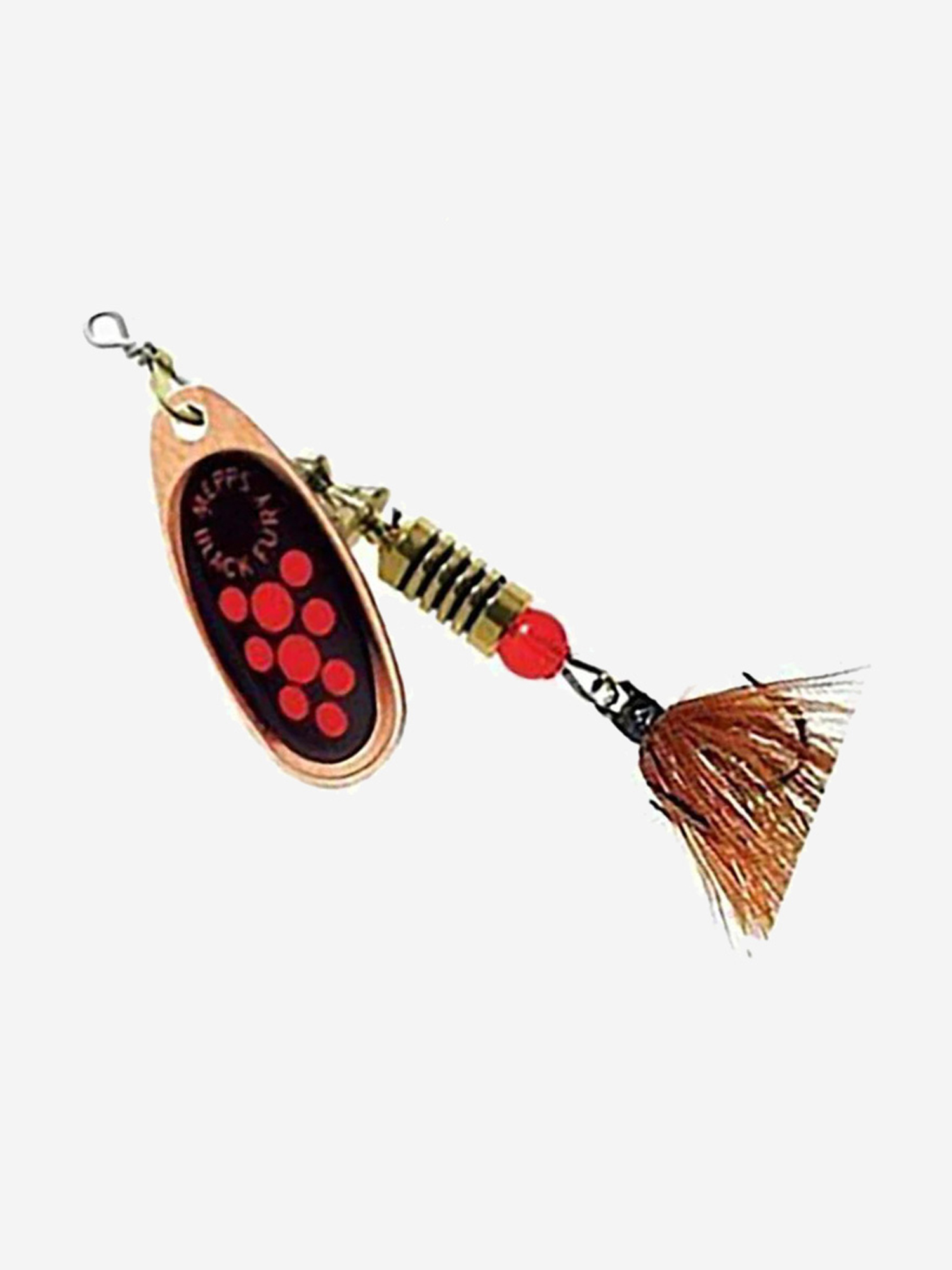 

Блесна для рыбалки вертушка Mepps BLACK FURY MOUCHE, , Copper/Orange, 1 штука, Коричневый