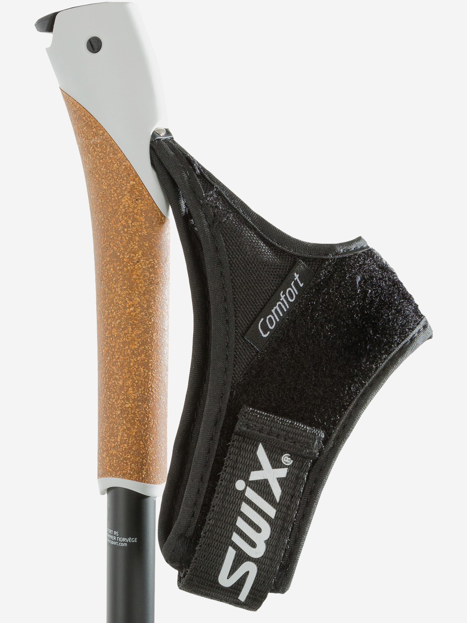 фото Палки для скандинавской ходьбы swix ct3 twist&go, черный