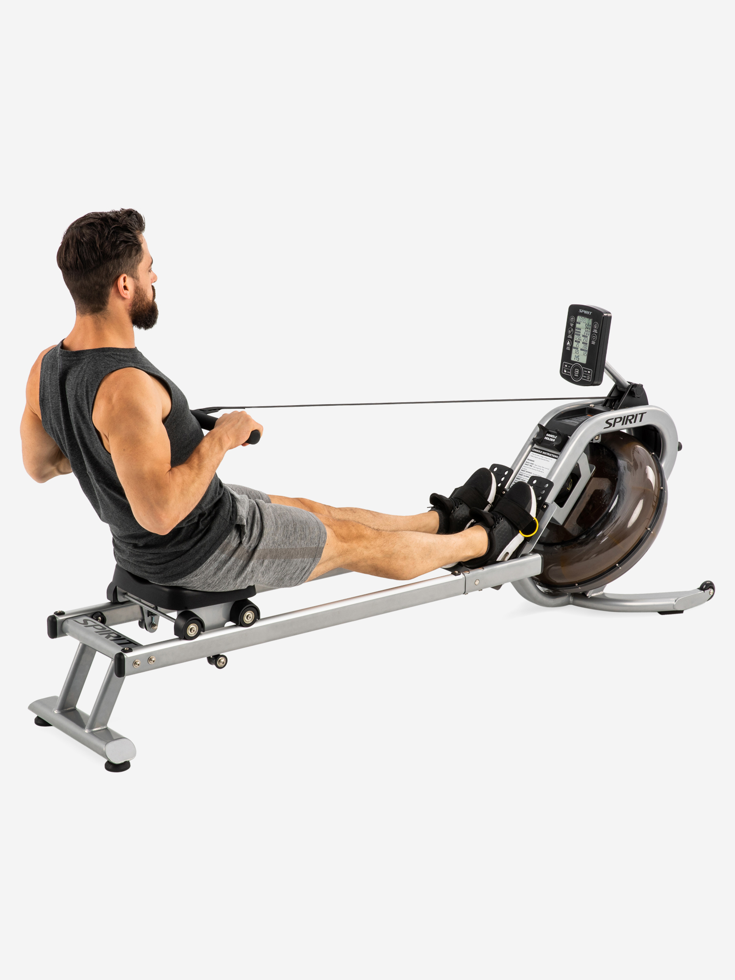 Изображение товара Гребной тренажер Spirit CRW800H2O водная система, складной, дисплей 5,5''