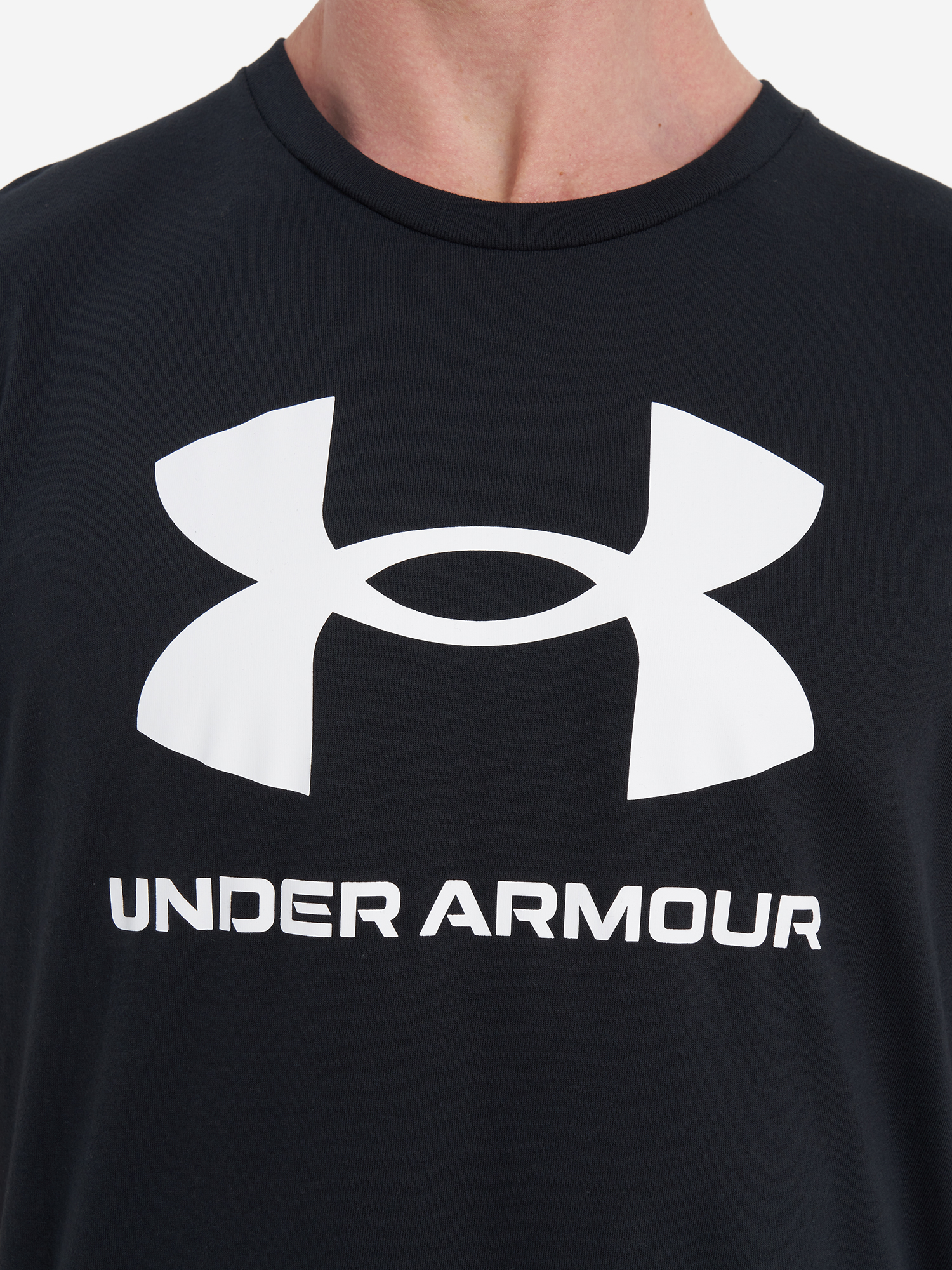 фото Футболка мужская under armour, черный