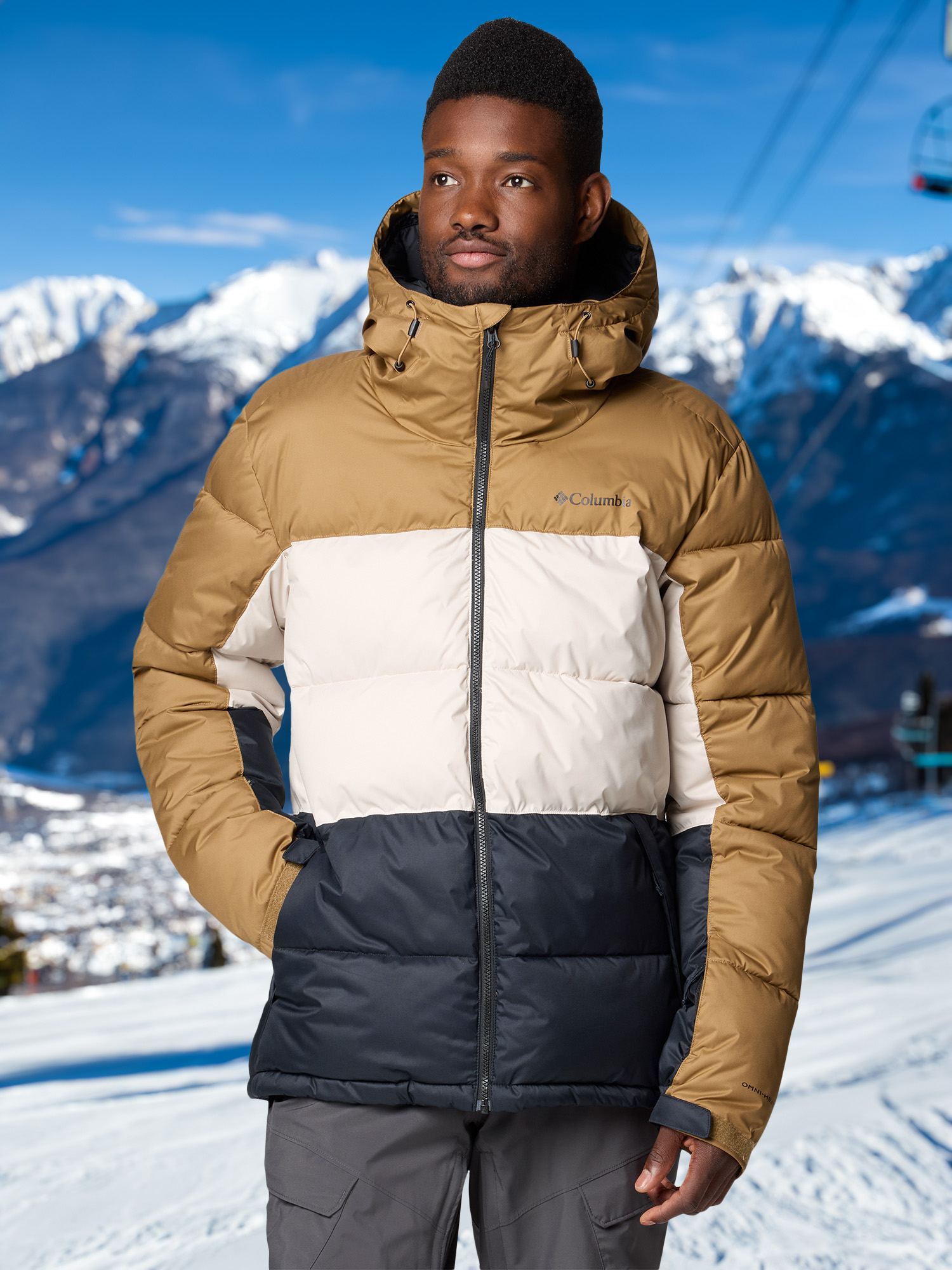 

Куртка утепленная мужская Columbia Slope Style, Коричневый