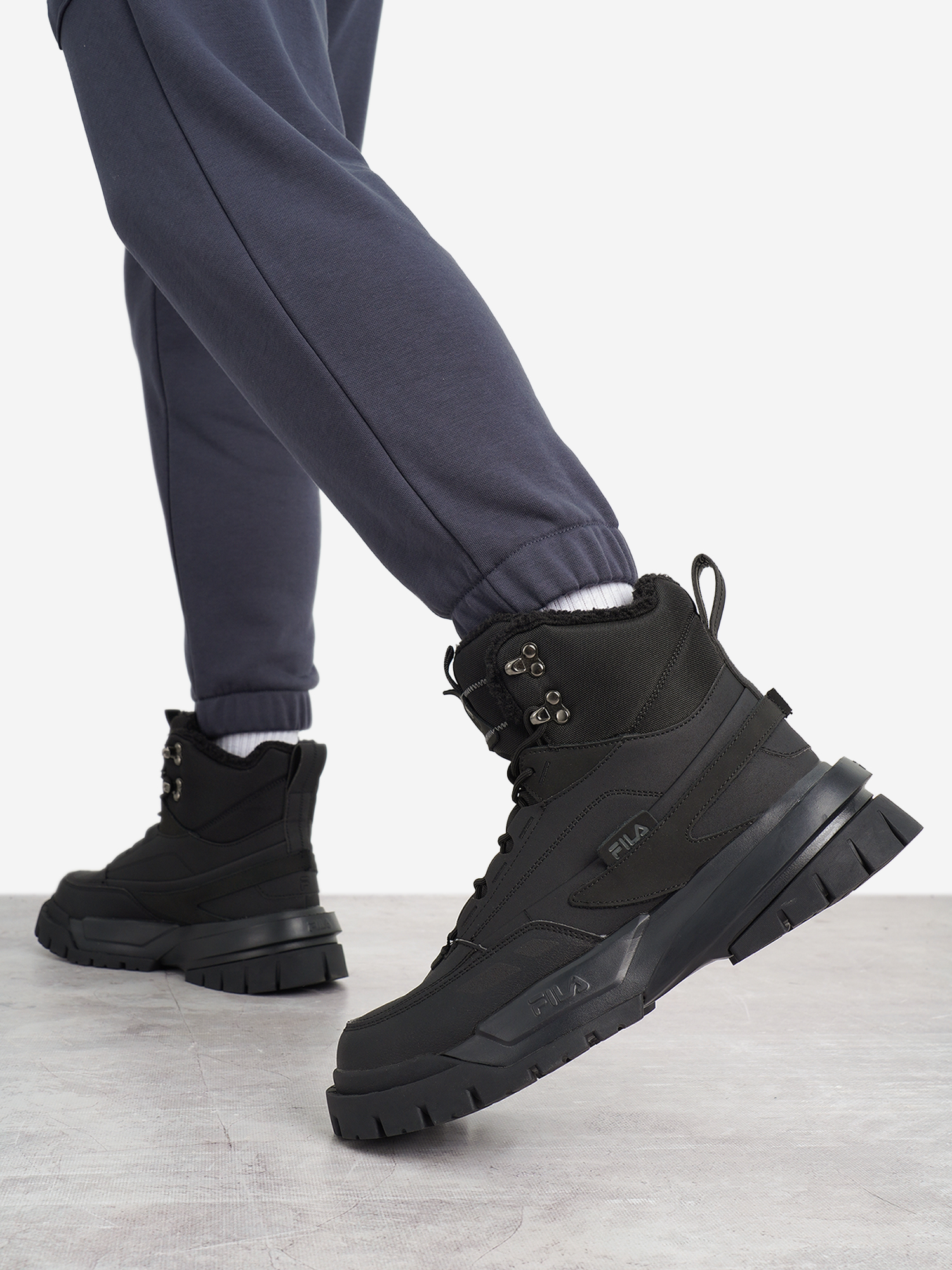 

Ботинки утепленные мужские FILA Backbone Rb, Черный