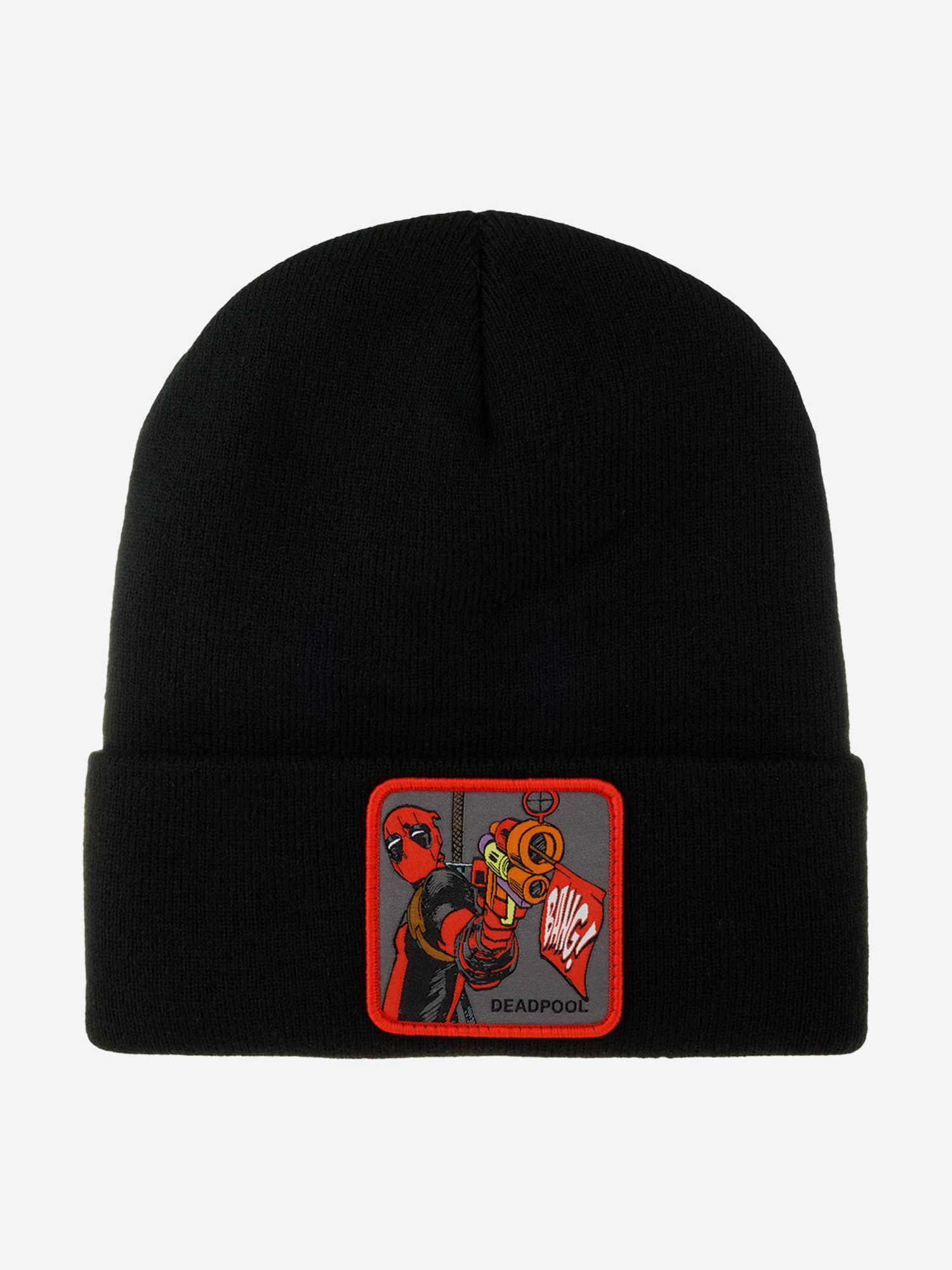 Изображение товара Шапка с отворотом CAPSLAB Marvel Deadpool универсальный стильный головной убор