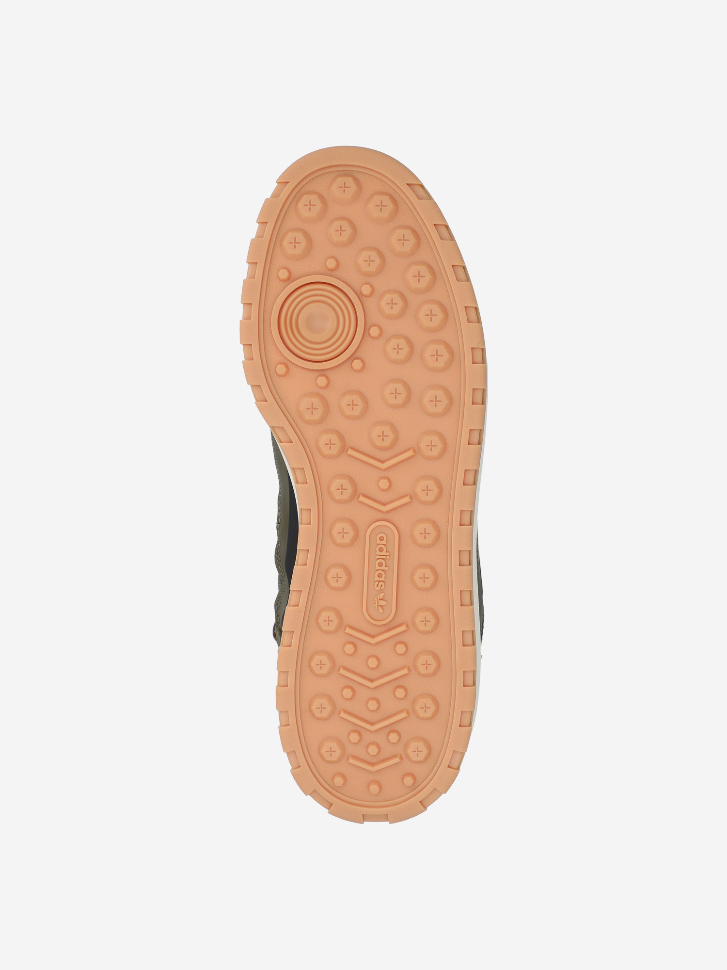 фото Кеды мужские adidas forum boot, зеленый