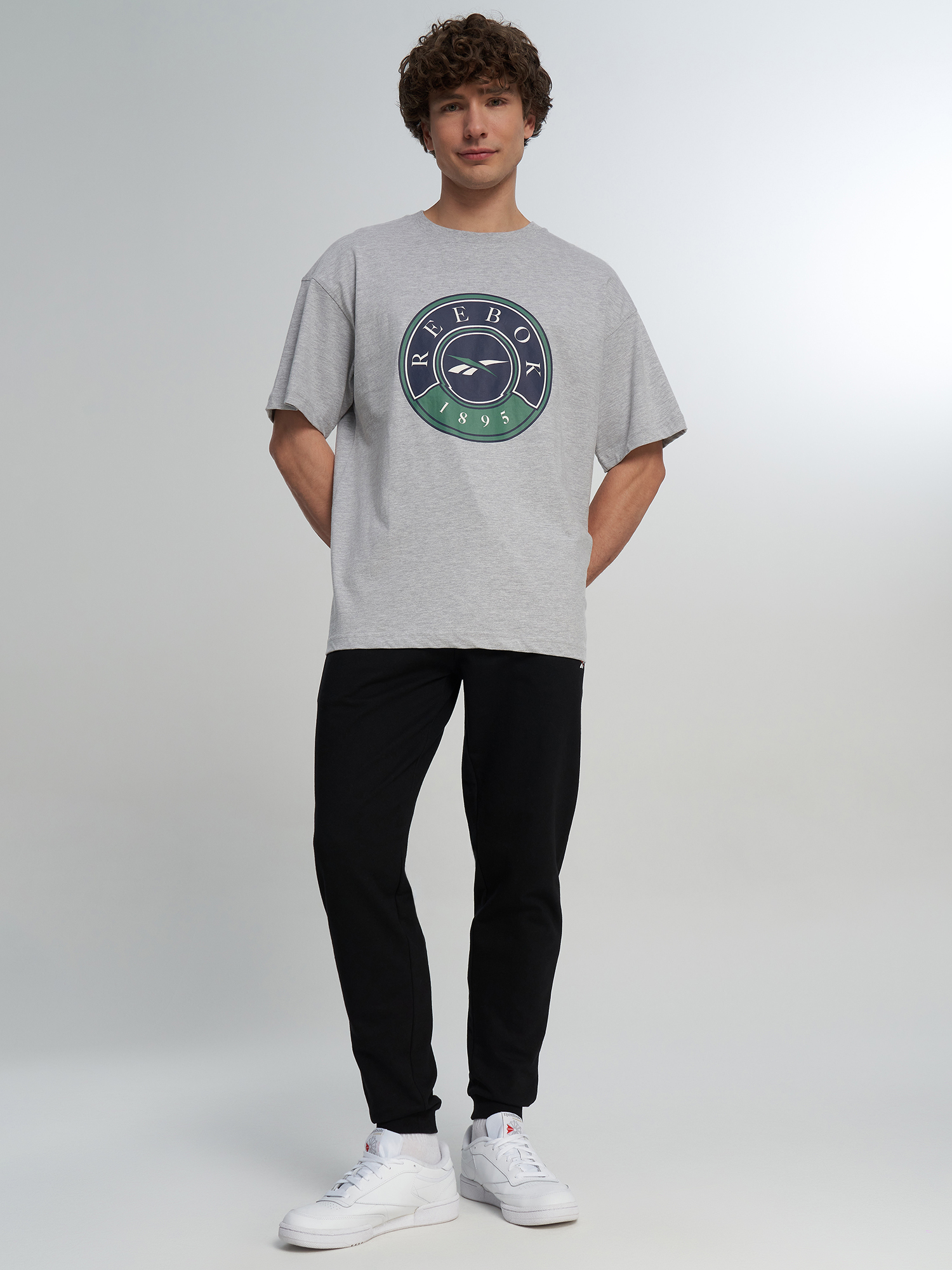 Брюки мужские Reebok, Черный 4