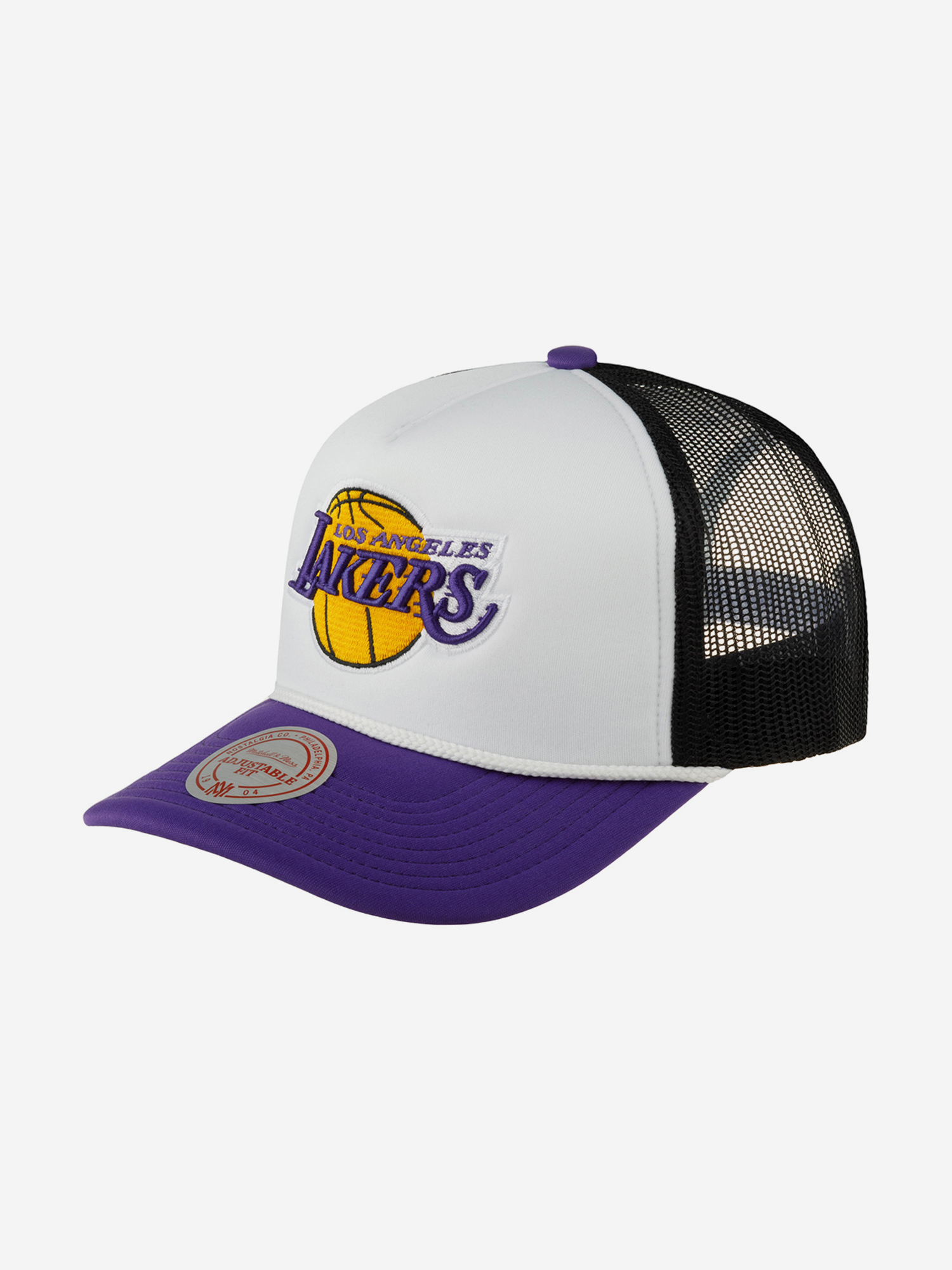 

Бейсболка с сеточкой MITCHELL NESS HT8363-LALWHIT Los Angeles Lakers NBA (белый), Белый