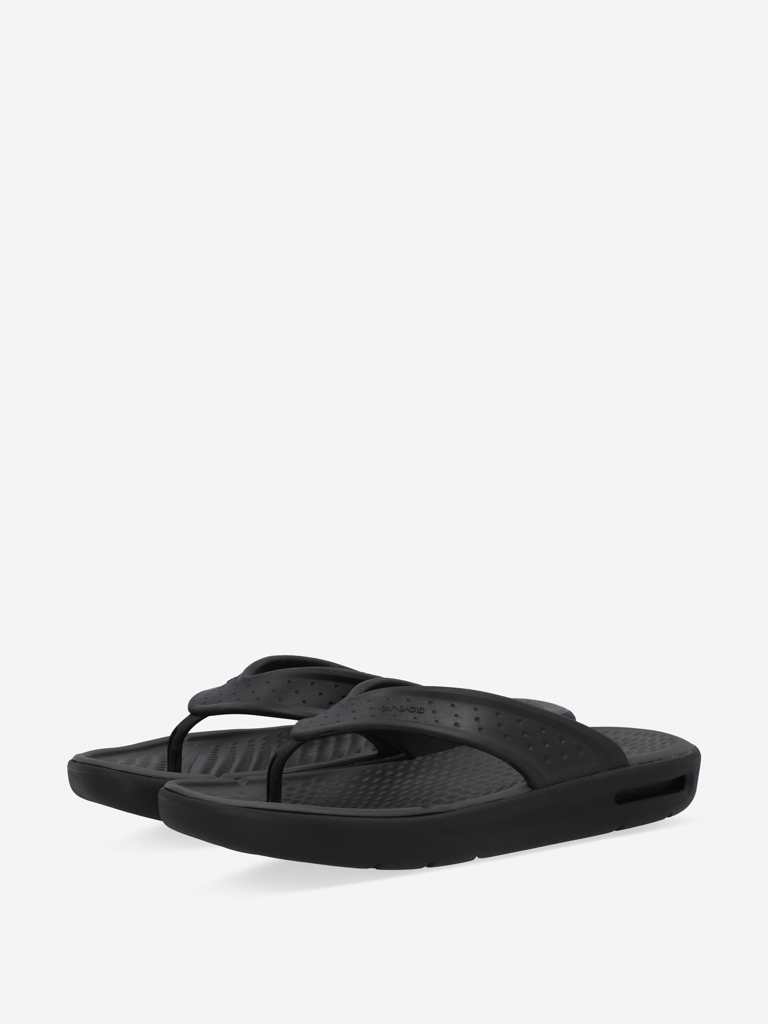 фото Шлепанцы мужские crocs inmotion flip, черный