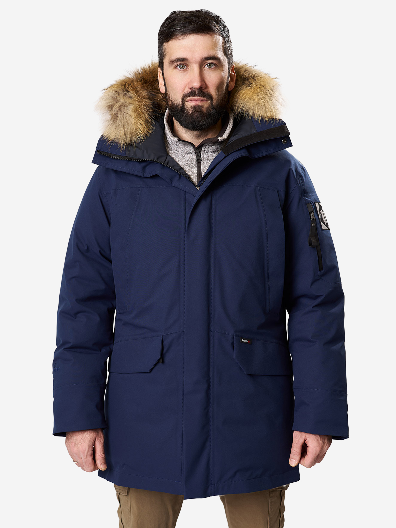 Изображение товара Куртка пуховая мужская Red Fox Kodiak VI DF с натуральным пухом синий