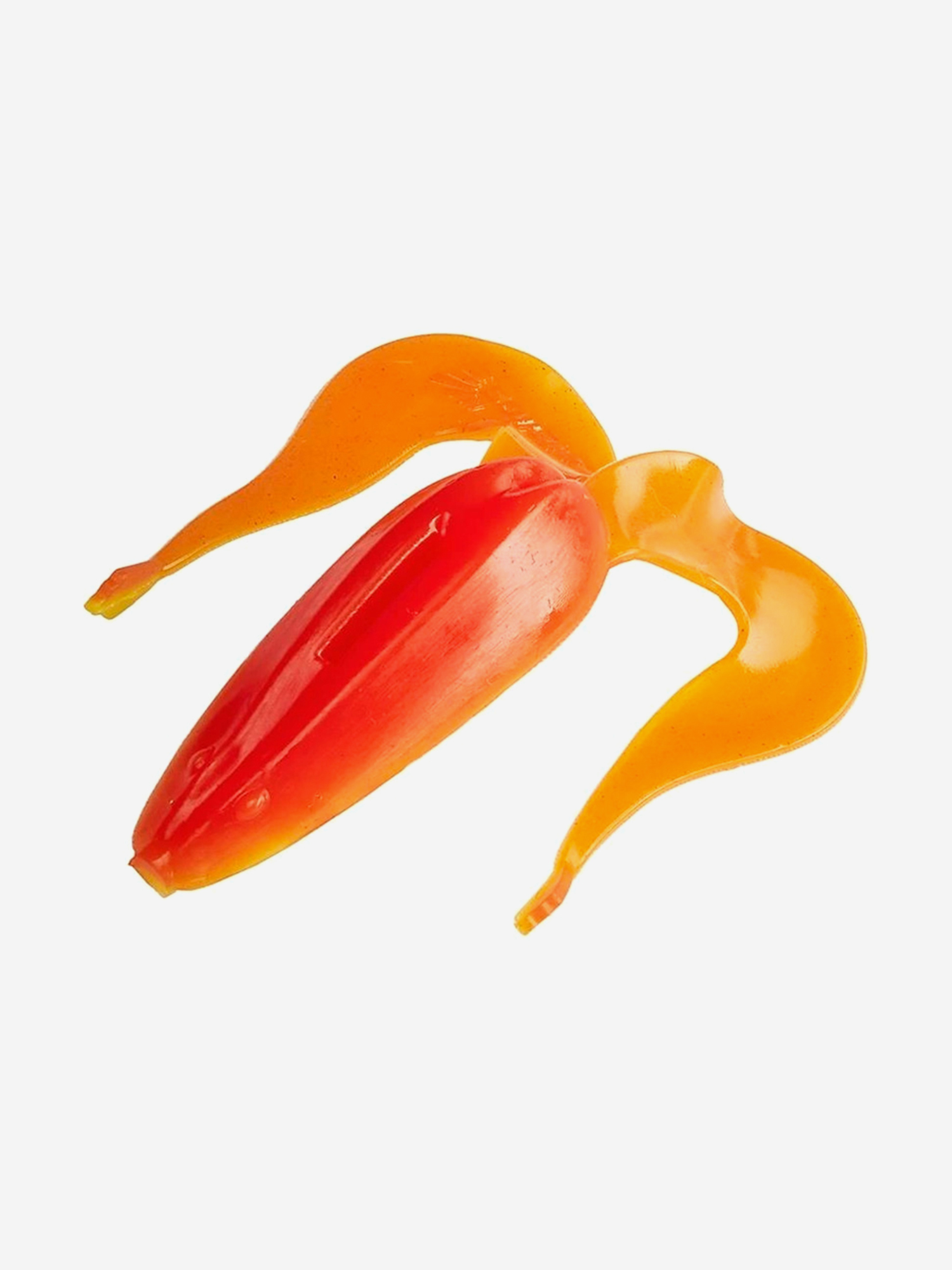 Изображение товара Мягкая приманка лягушка Helios Frog, 2,56" / 6,5 см, Orange & Yellow, 7 штук (HS-21-015), Оранжевый/желтый