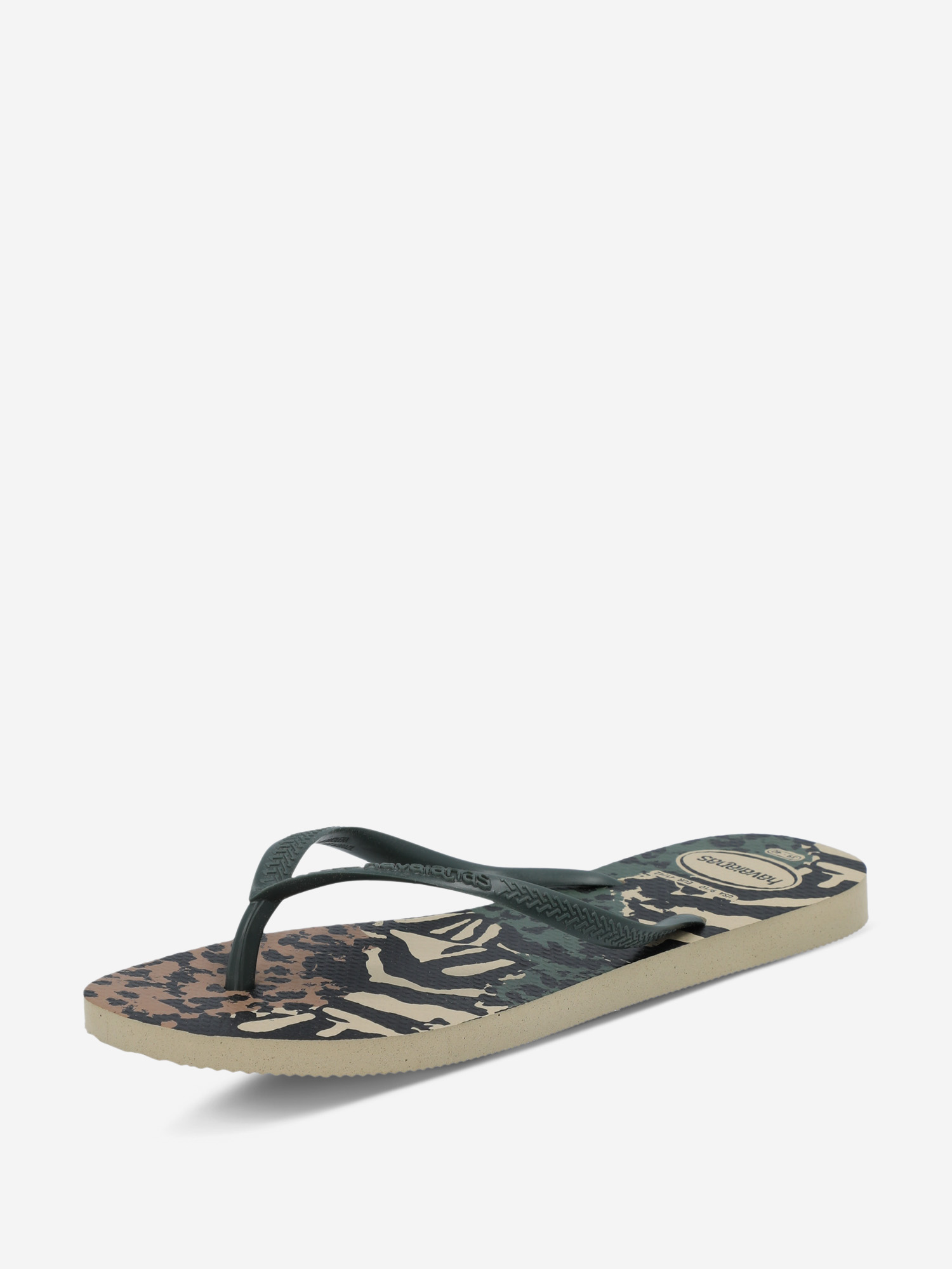 

Шлепанцы женские Havaianas Slim Animals, Серый