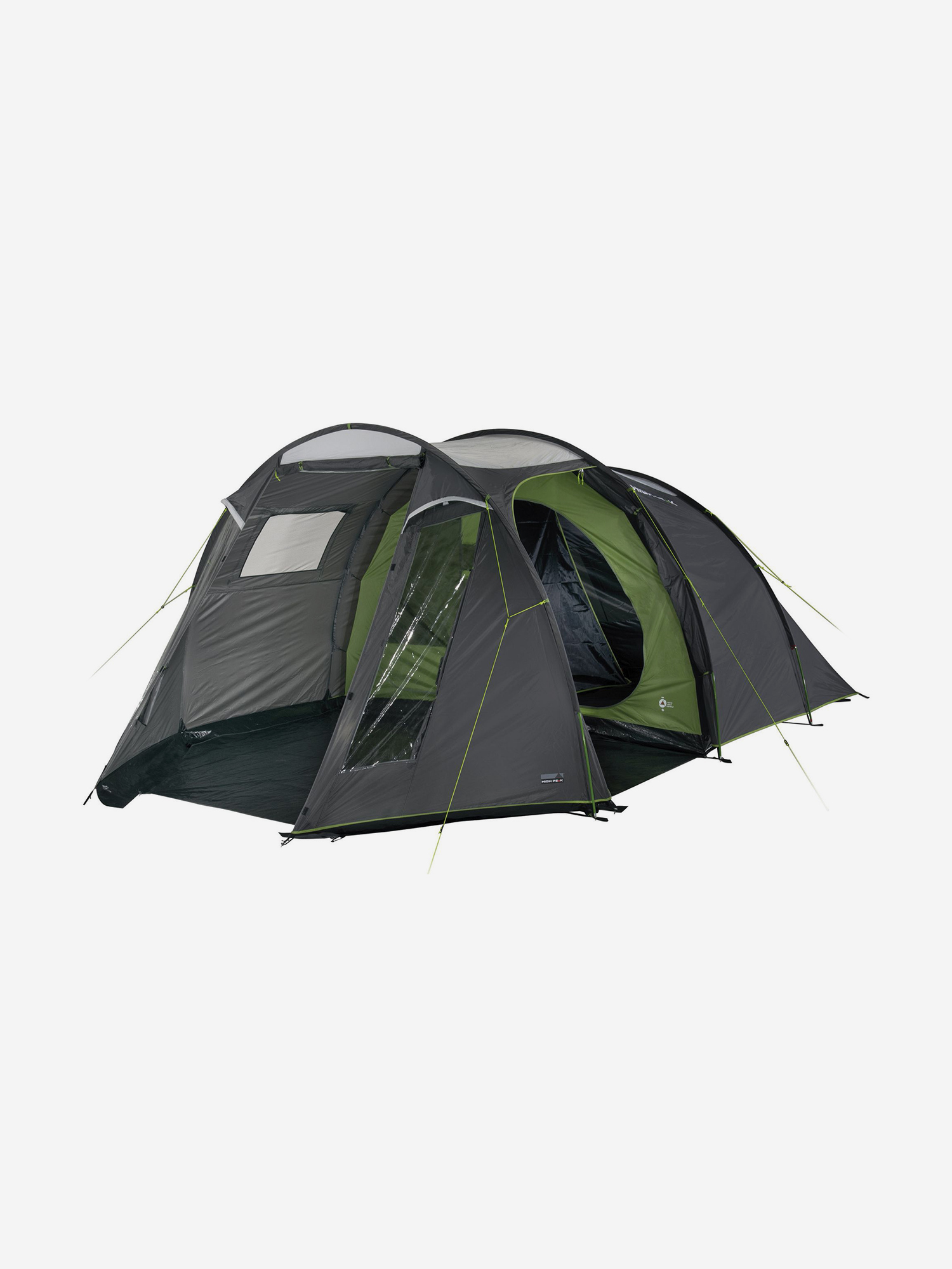 Палатка High Peak Ancona 4, Черный матрас надувной high peak air bed single comfort plus голубой