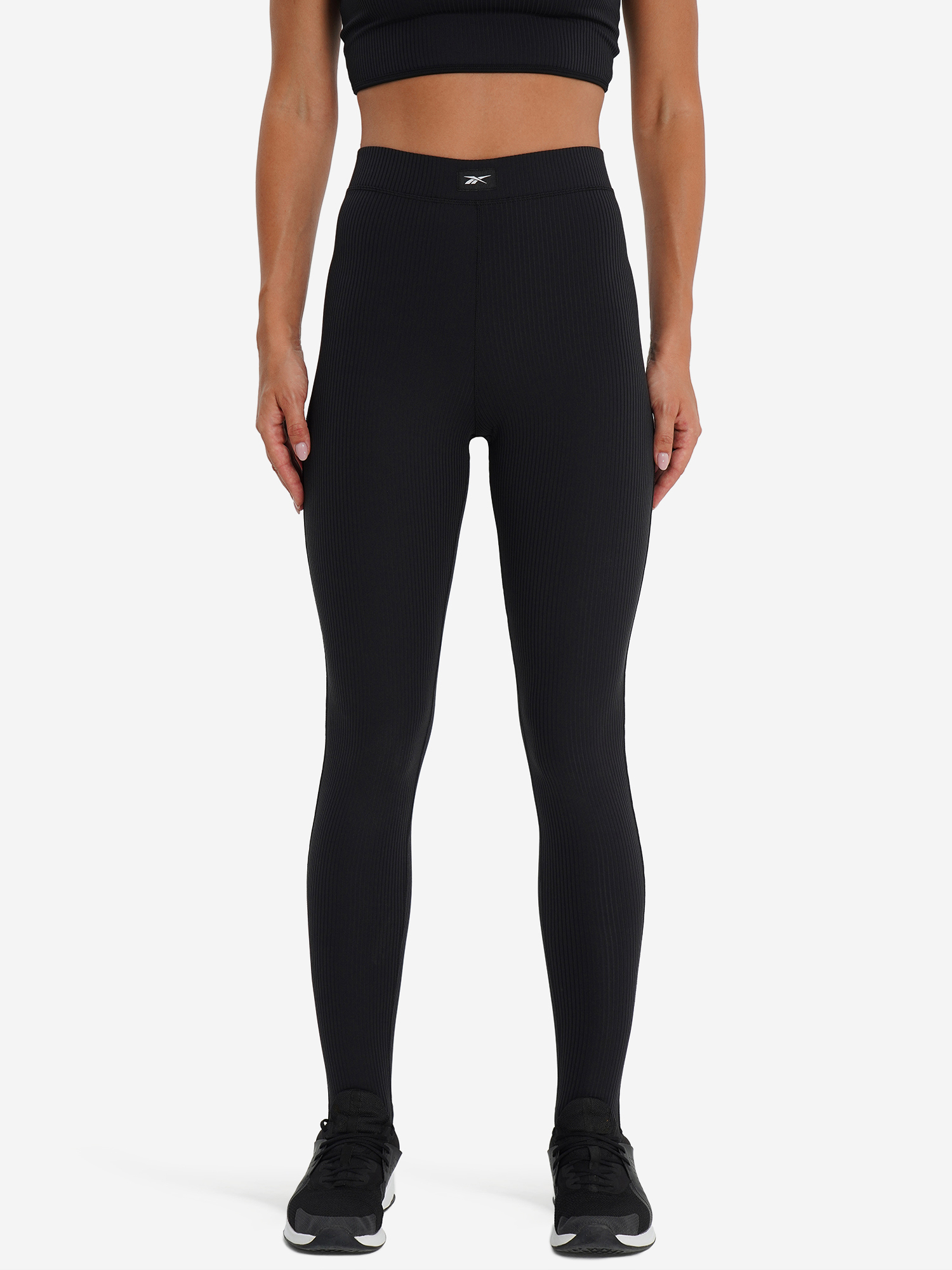 Легинсы женские Reebok Rib Stirrup, Черный 2