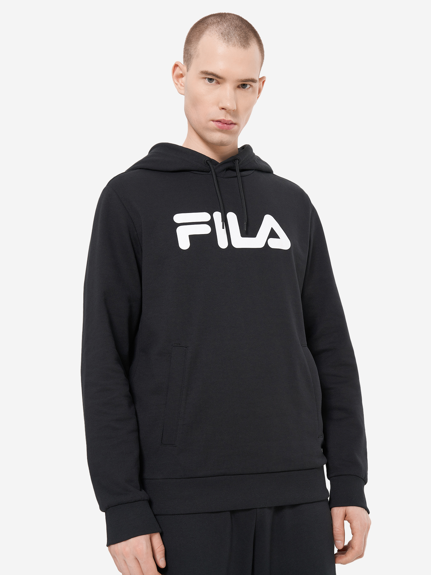 фото Худи мужское fila, черный