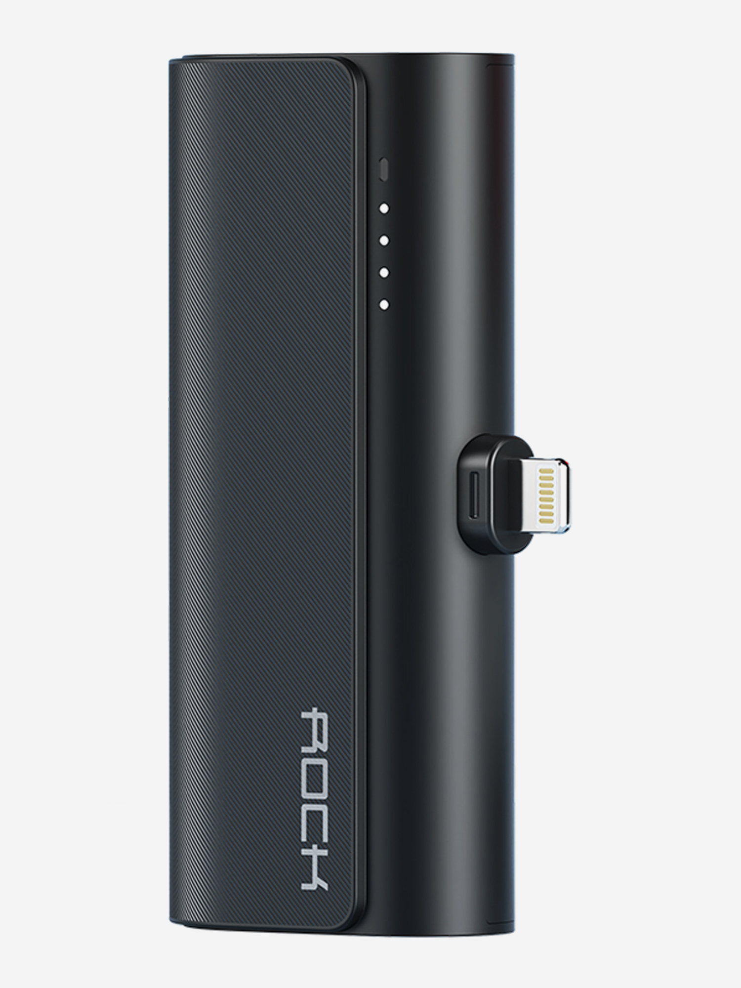 

Внешний аккумулятор ROCK P82 Lightning PD Power Bank 4800mAh черный, Черный