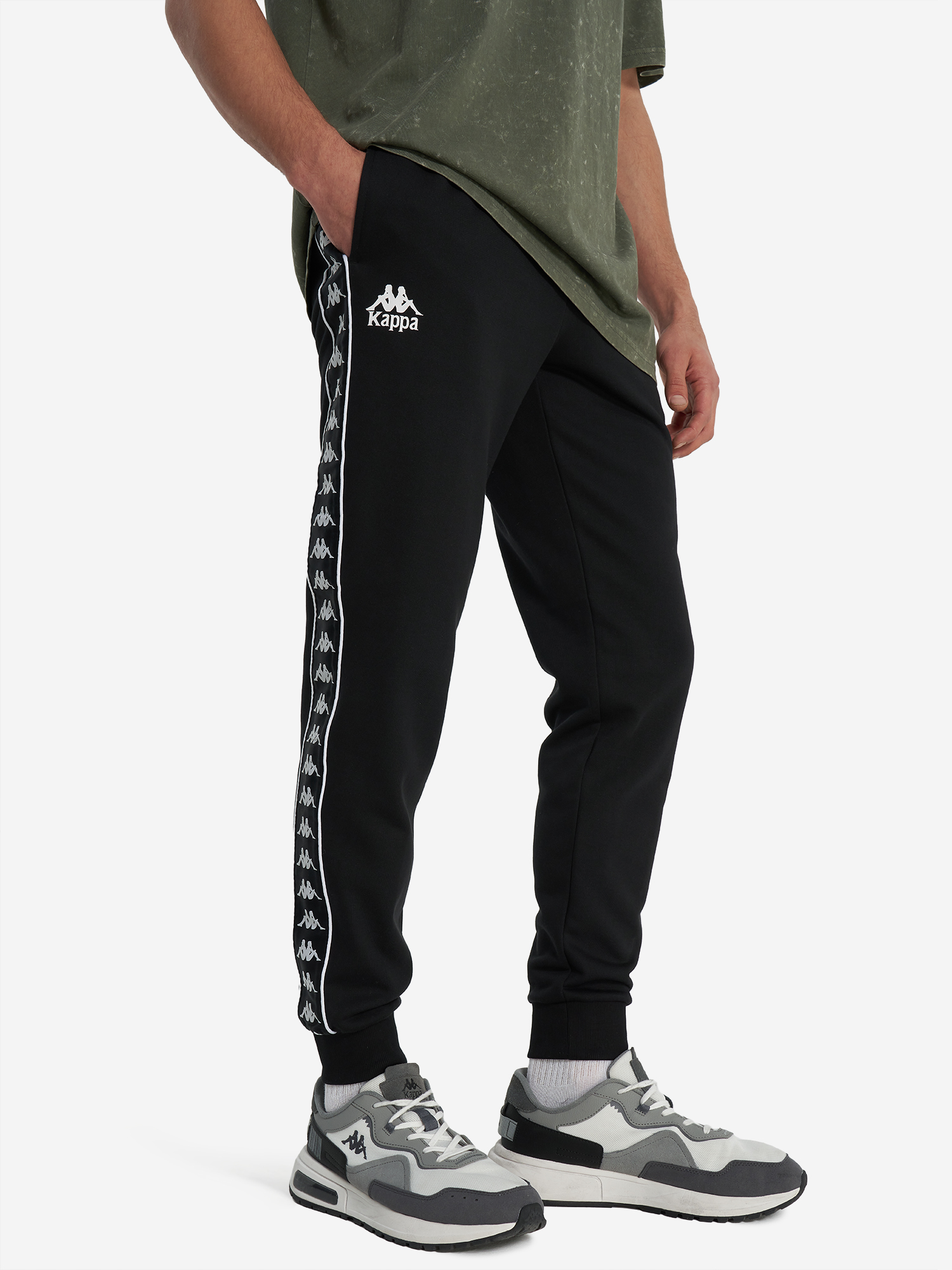 Брюки Kappa Banda d’Origini, черный, арт. 35499