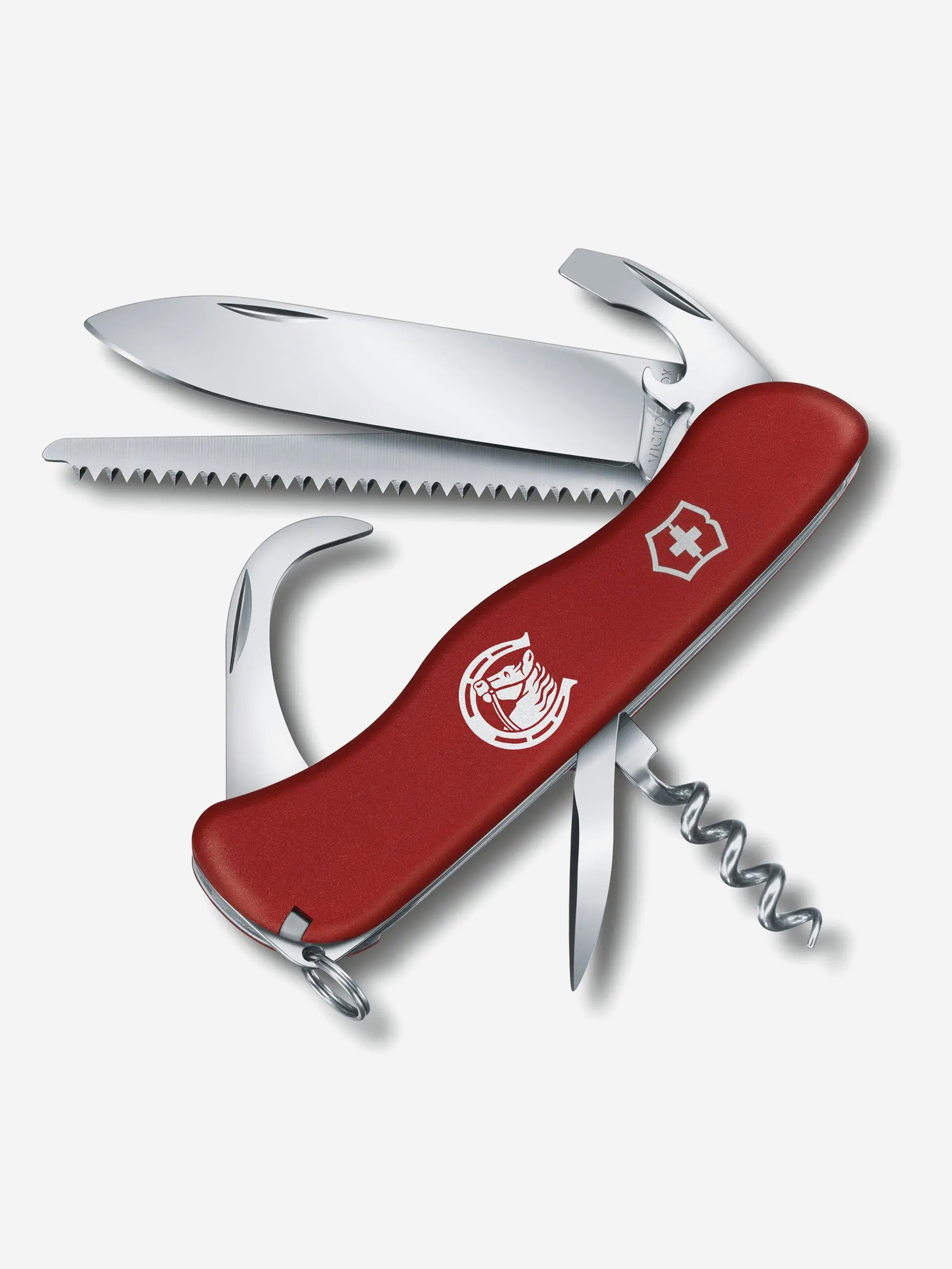 

Нож складной Victorinox Equestrian, 111 мм, 12 функций, Красный