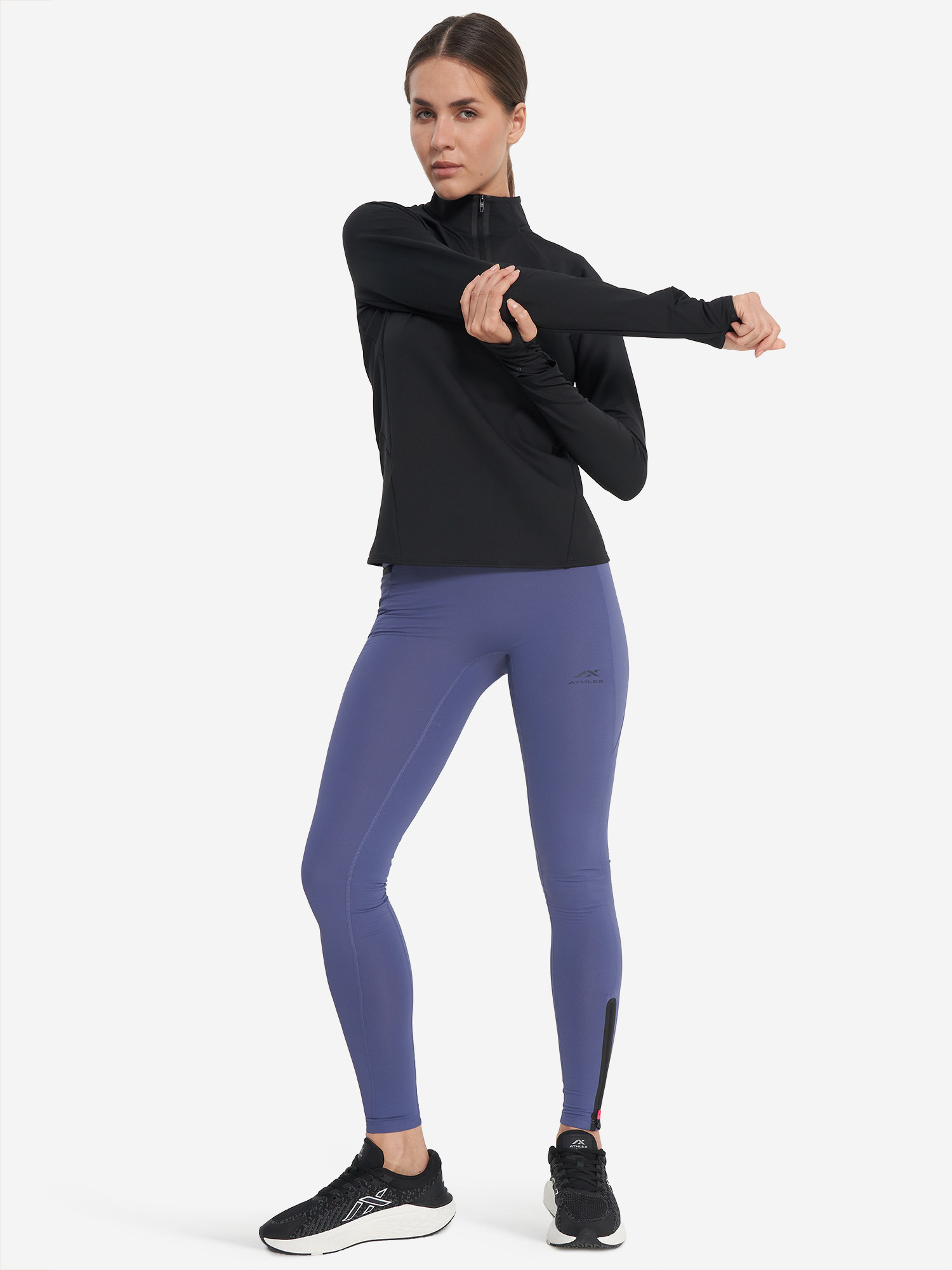 фото Толстовка женская athlex, черный
