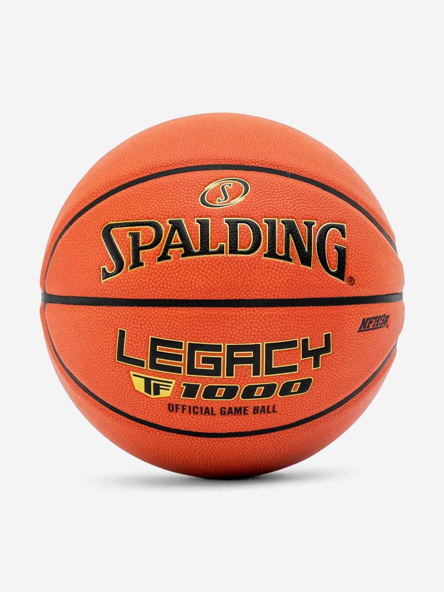 

Баскетбольный мяч  размер SPALDING TF-1000 LEGACY FIBA для зала, композитная кожа, Оранжевый