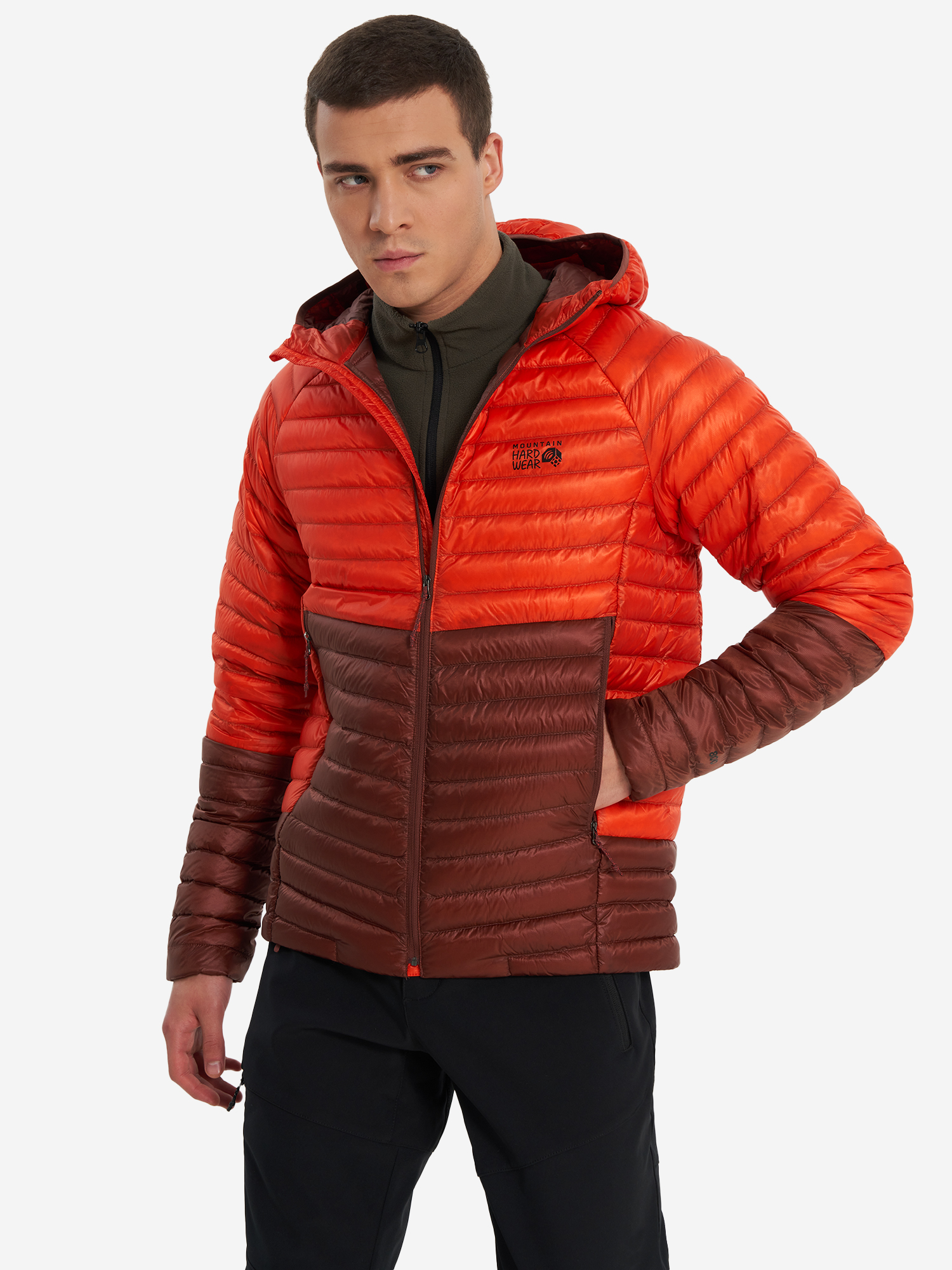 Изображение товара Мужской пуховик Mountain Hardwear Ghost Whisperer зимний легкий утепленный