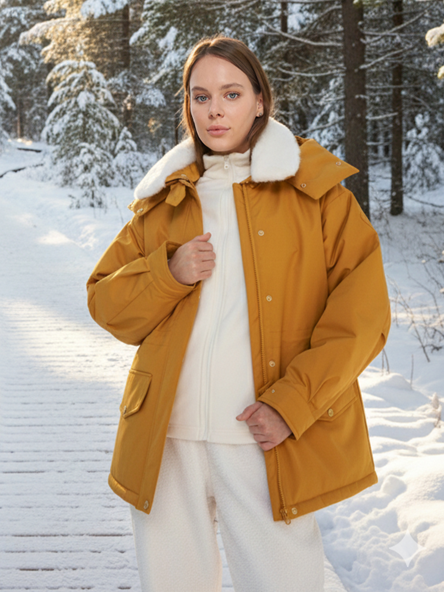 

Куртка утепленная женская Cordillero, Желтый