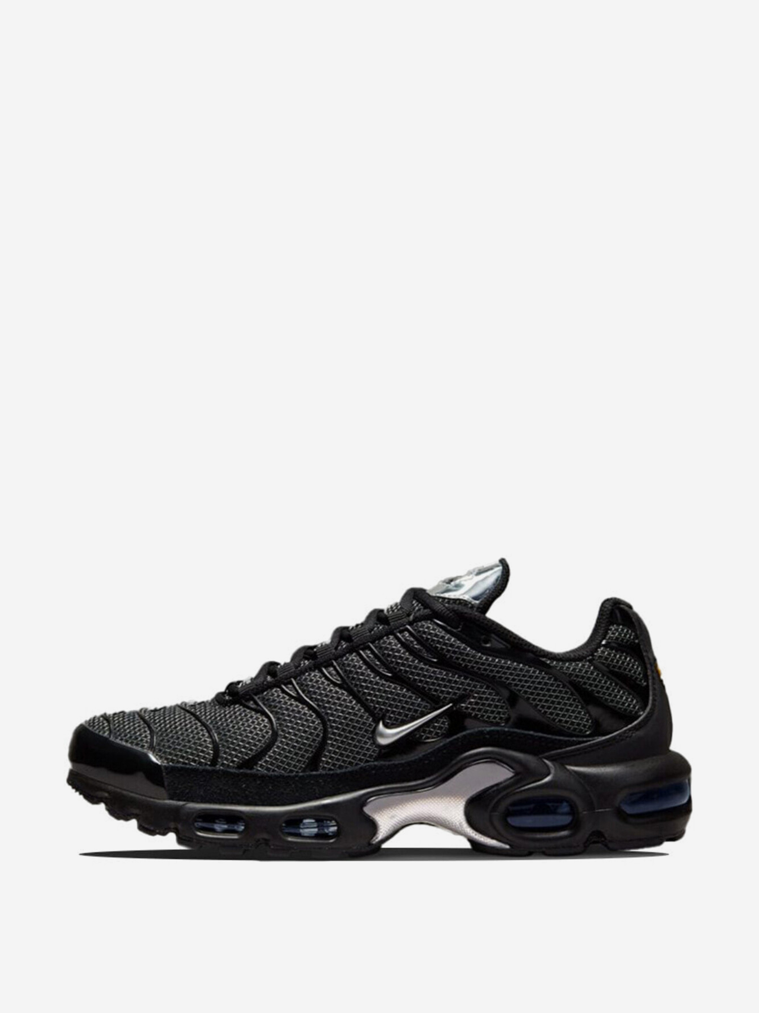 Изображение товара Кроссовки Nike Air Max Plus Black Suede Silver