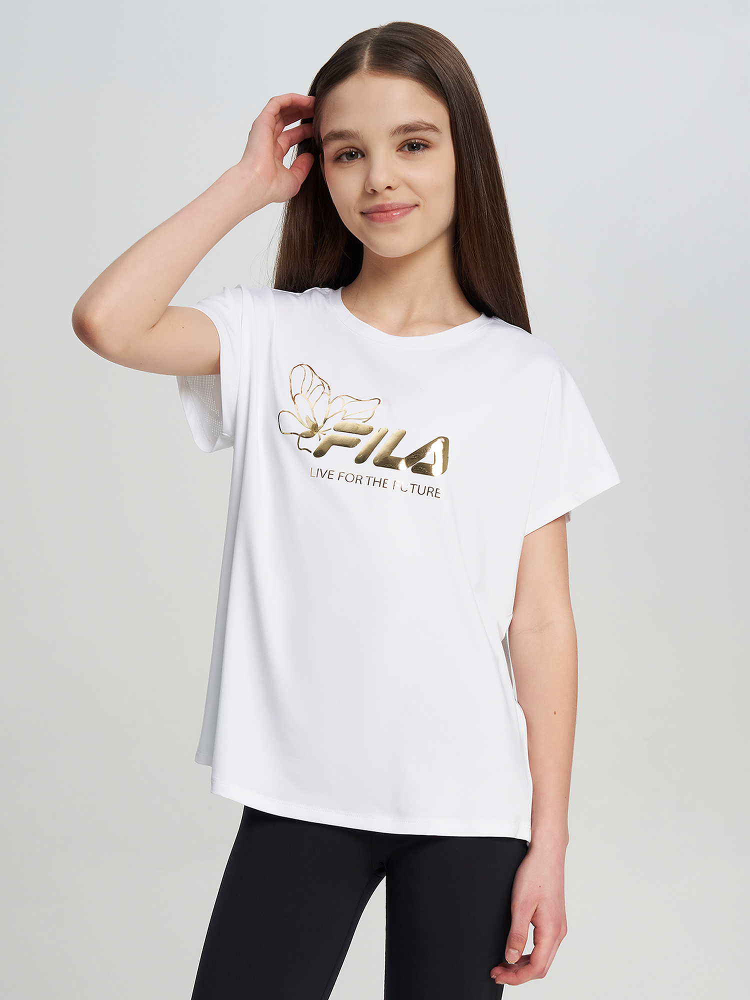 Изображение товара Футболка для девочек FILA, Белый