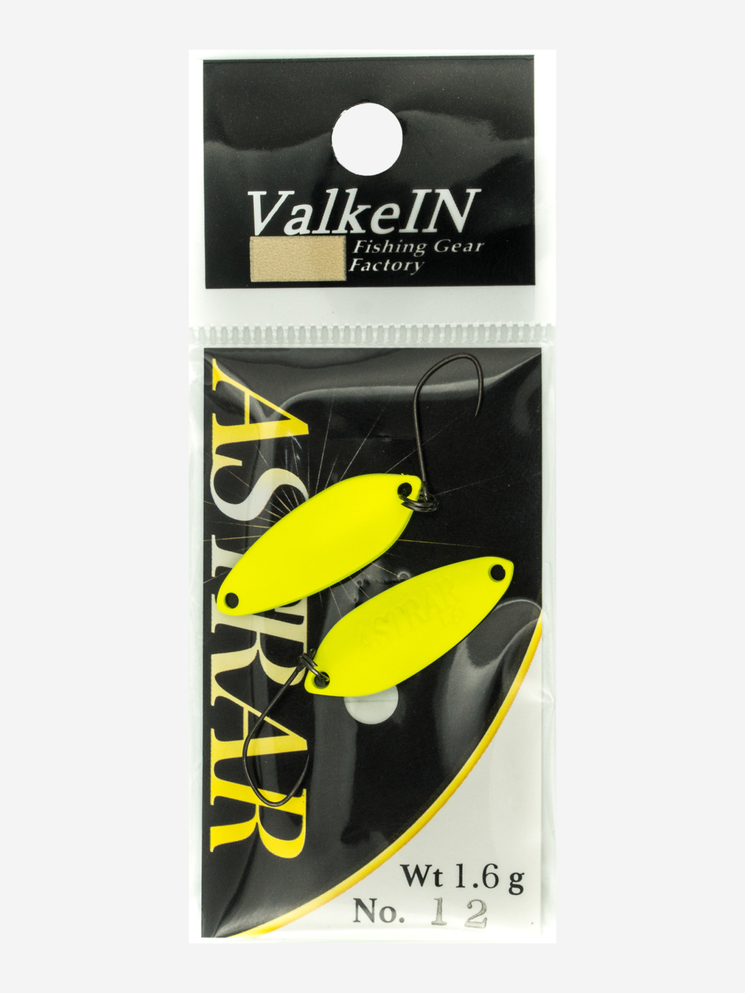 

Блесна VALKEIN ASTRAR 1.6гр цвет 12, Мультицвет
