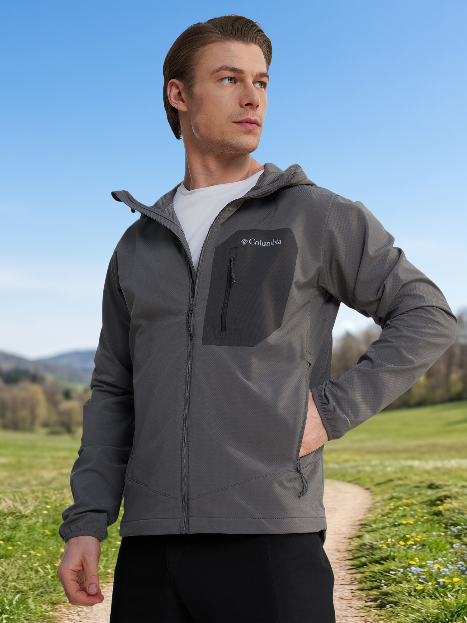 Изображение товара Куртка Columbia Tall Heights III Hooded Softshell демисезонная