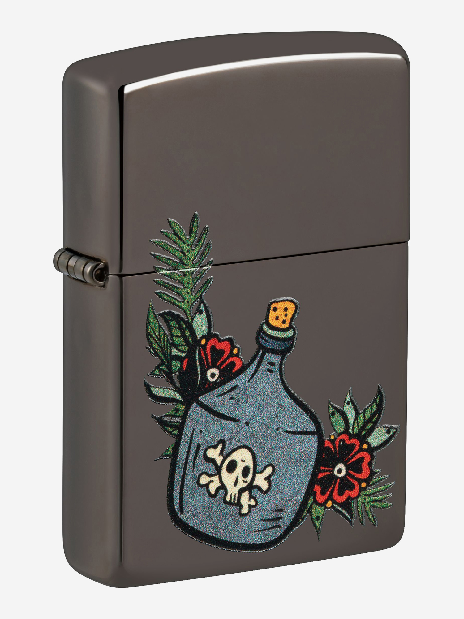 

Зажигалка бензиновая ZIPPO 48409 Moonshine Jug, Черный