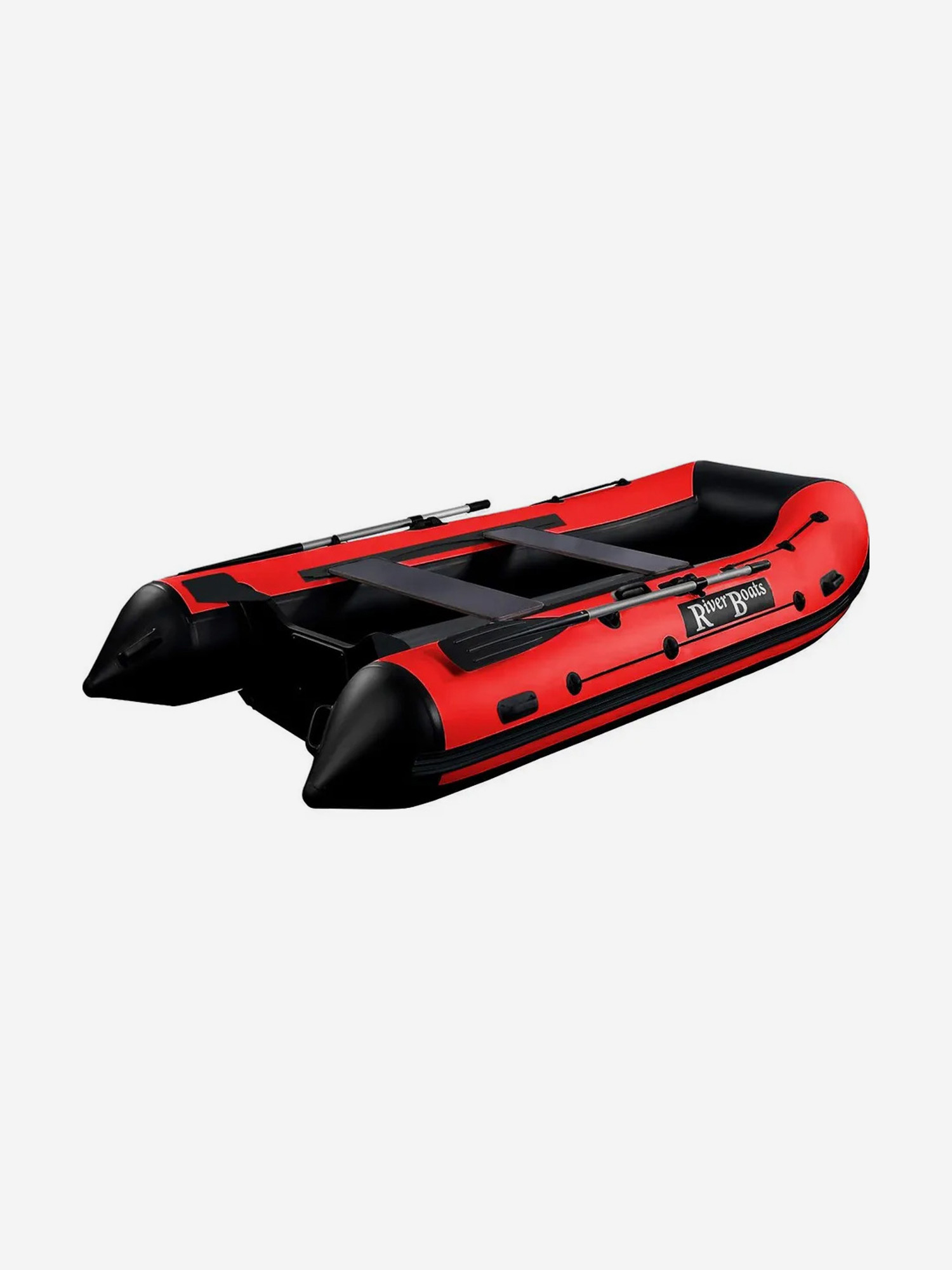

Лодка ПВХ RiverBoats RB- НДНД черно-красный, Красный