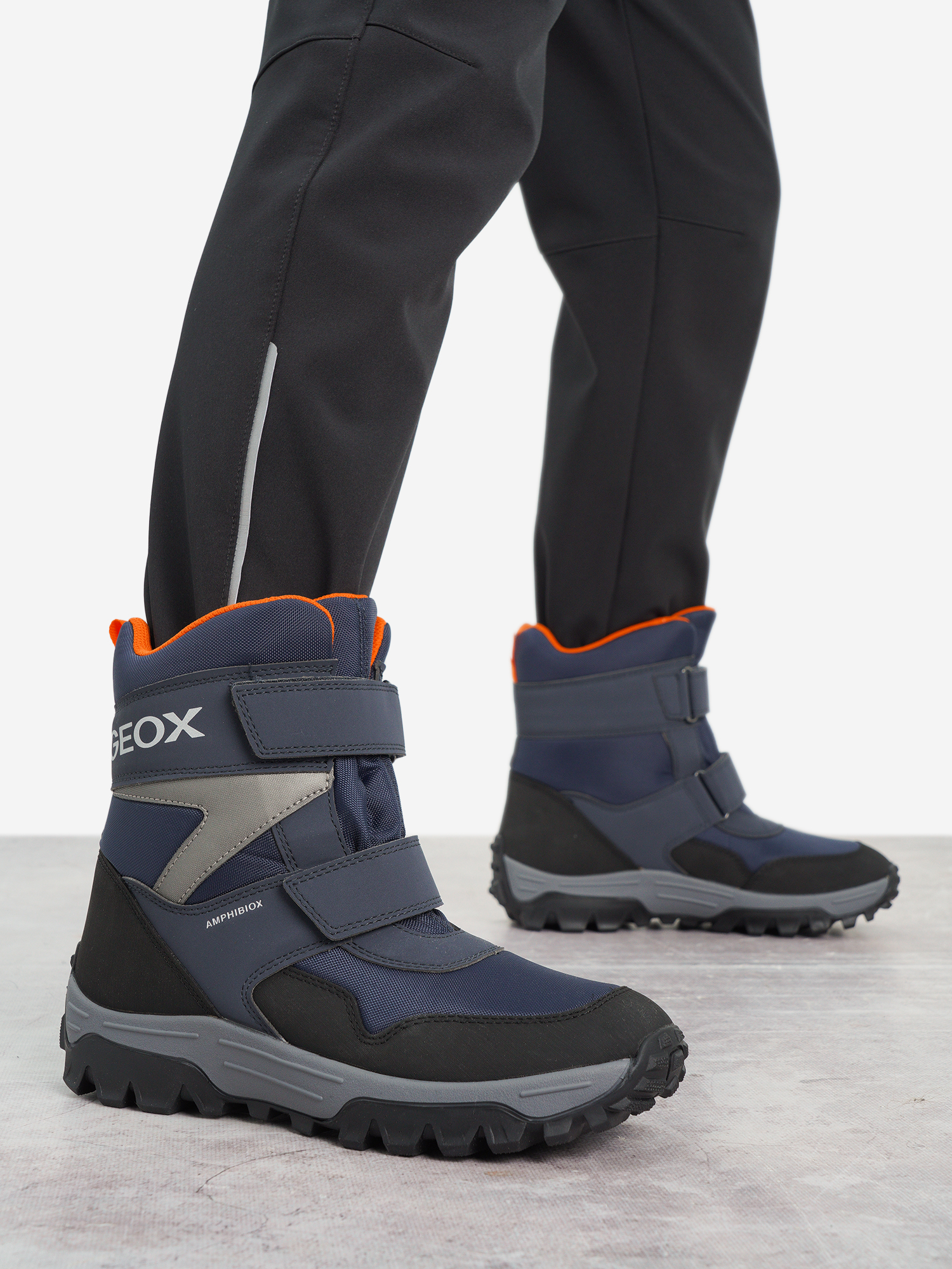 

Сапоги утепленные для мальчиков Geox Himalaya, Синий