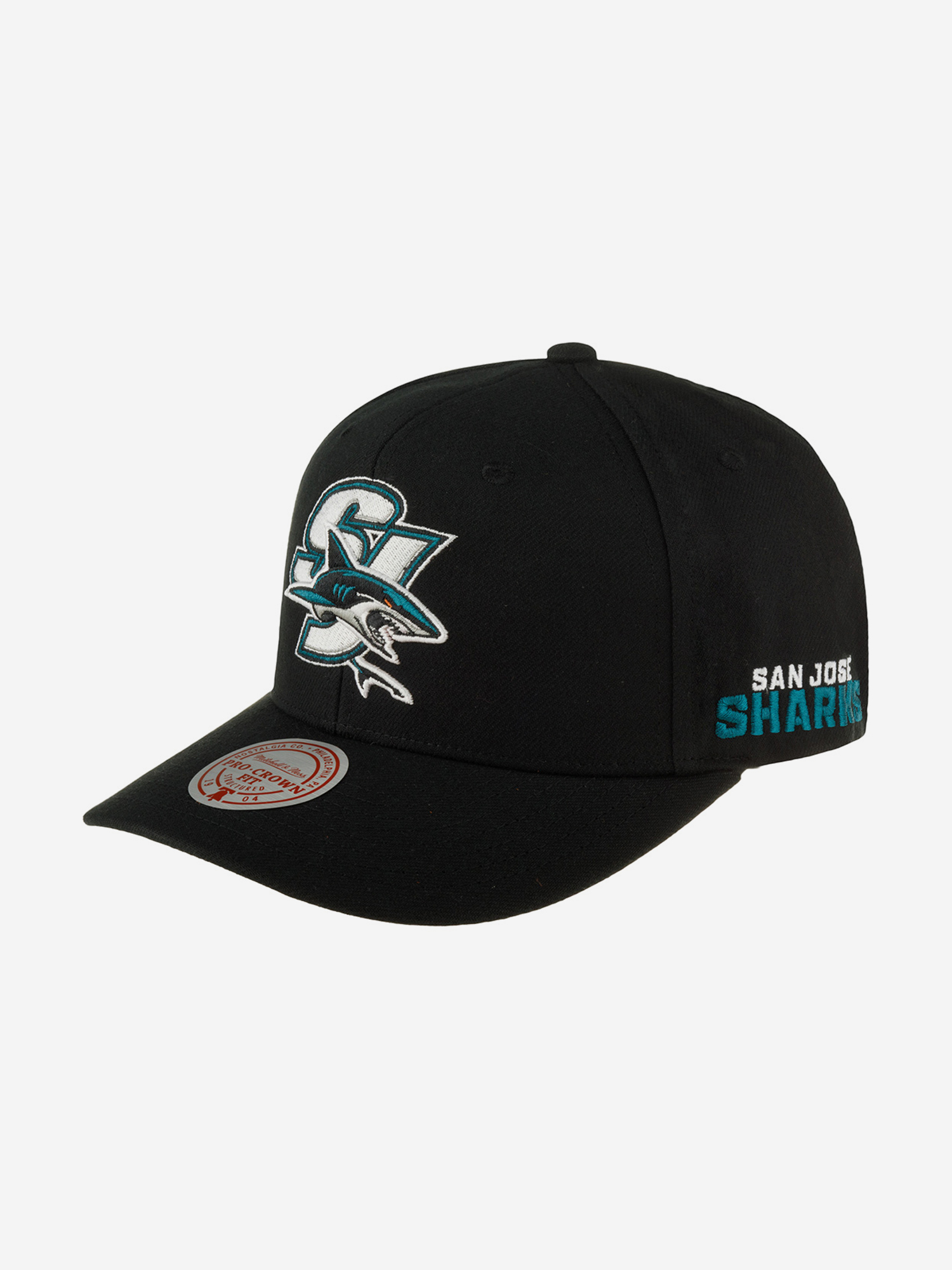 Бейсболка MITCHELL NESS HHSS6644-SJSYYPPPBLCK San Jose Sharks NHL (черный), Черный 59-285XDOXM4K-09, размер Без размера