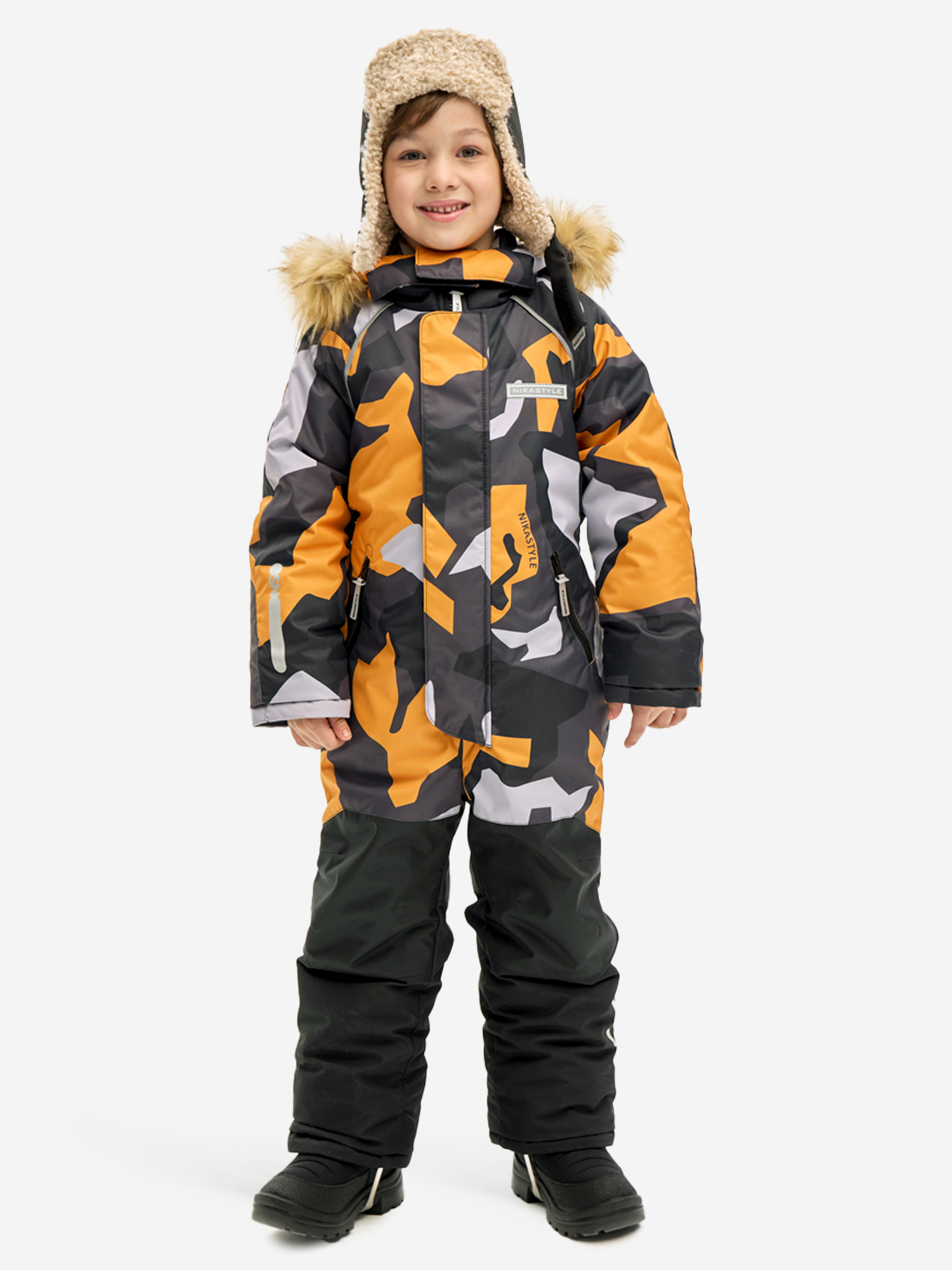 Изображение товара Комбинезон NIKASTYLE, Горчица/черный