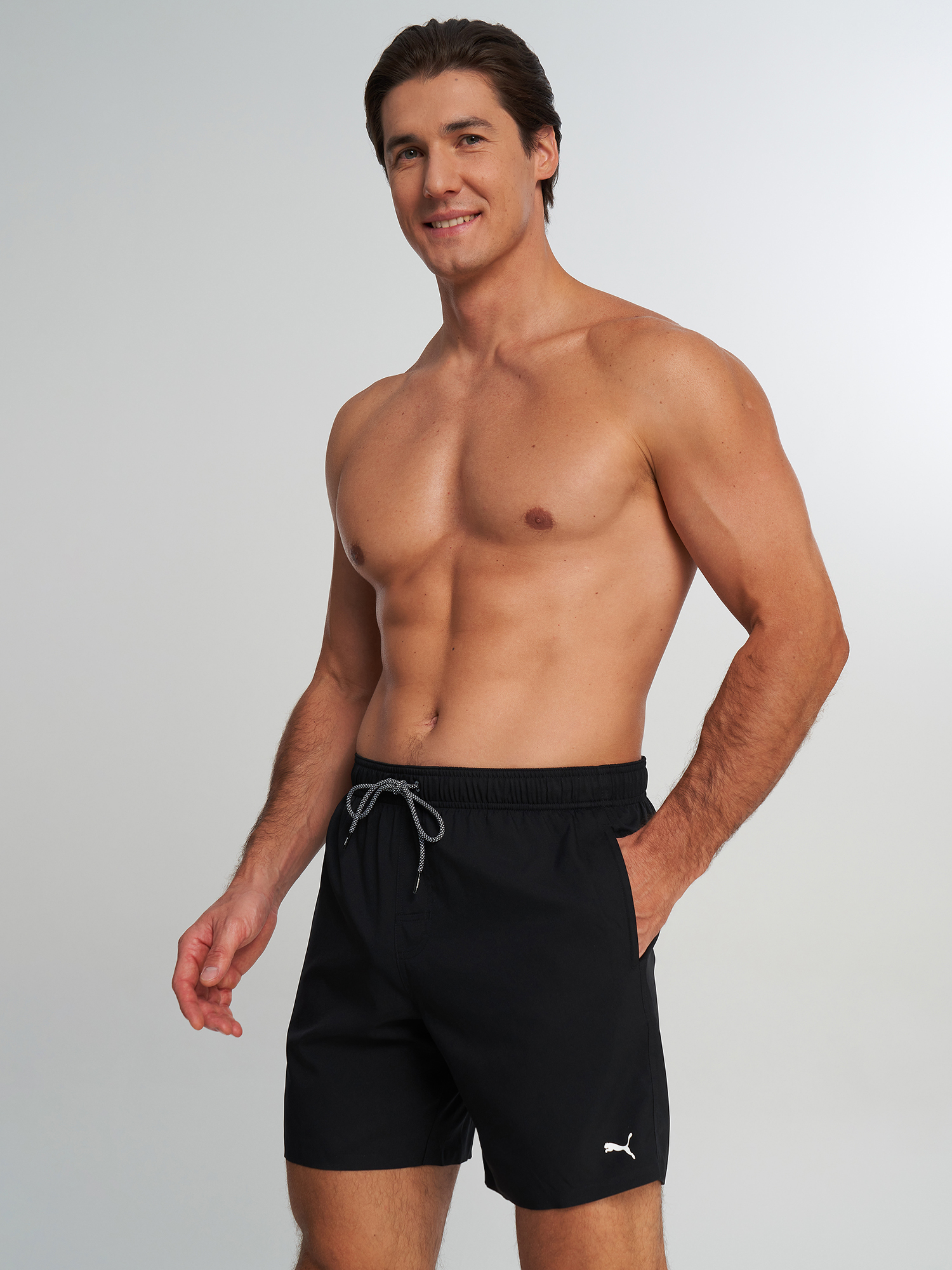 Шорты плавательные мужские Puma, черный, арт. 938507P0P-05