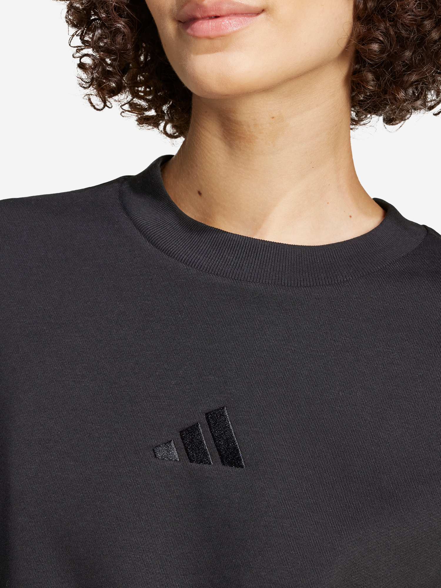 фото Свитшот женский adidas, черный