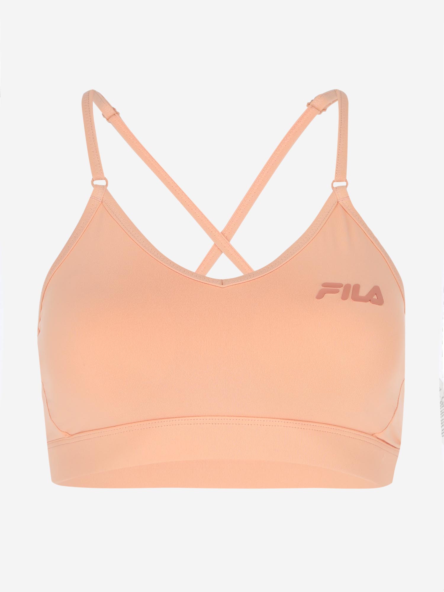 Спортивный топ бра FILA, Оранжевый 125531FLA-50, размер RUS 44 | EUR S - фото 6