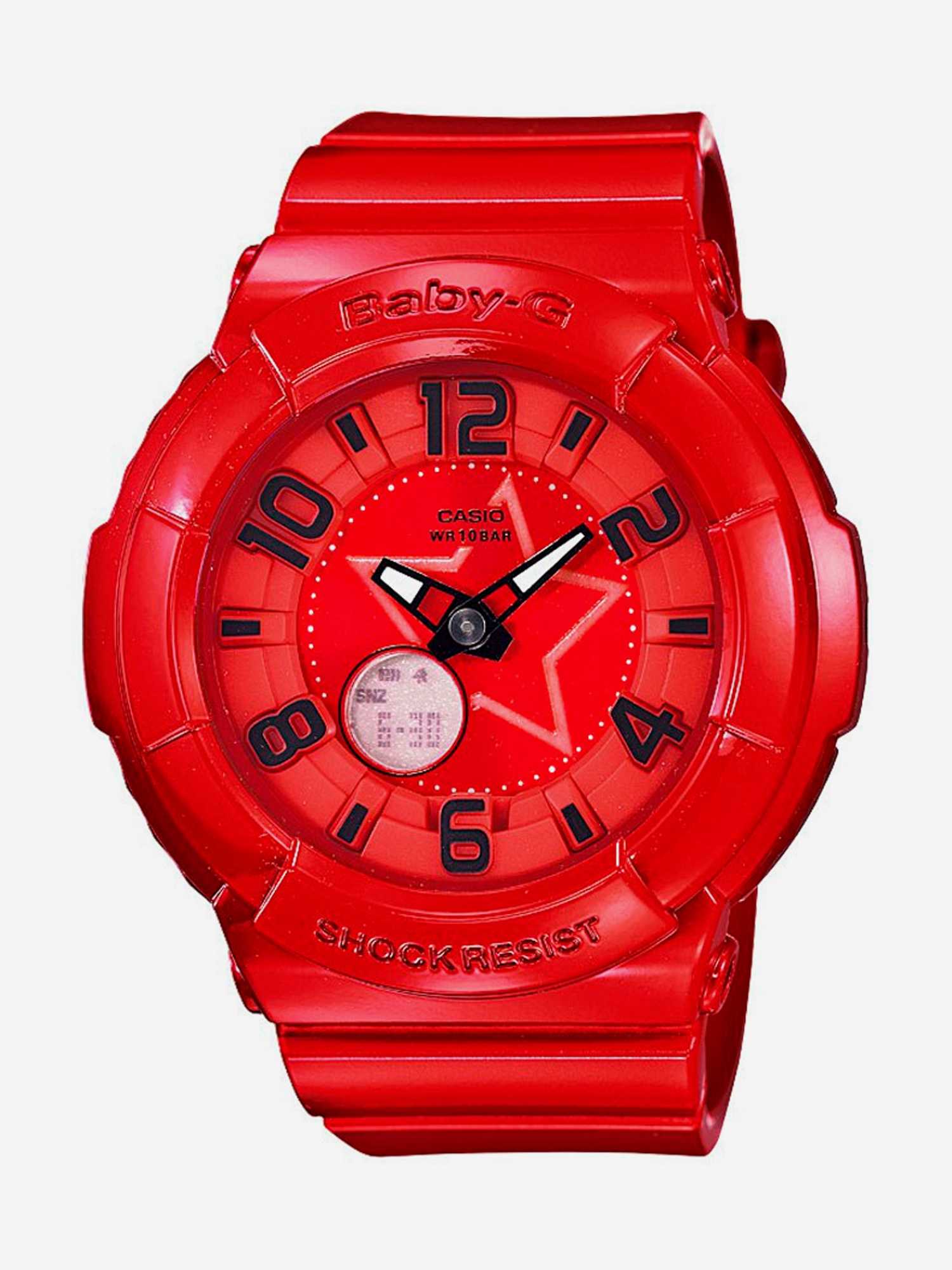 

Спортивные часы CASIO BGA-133-4B, Красный