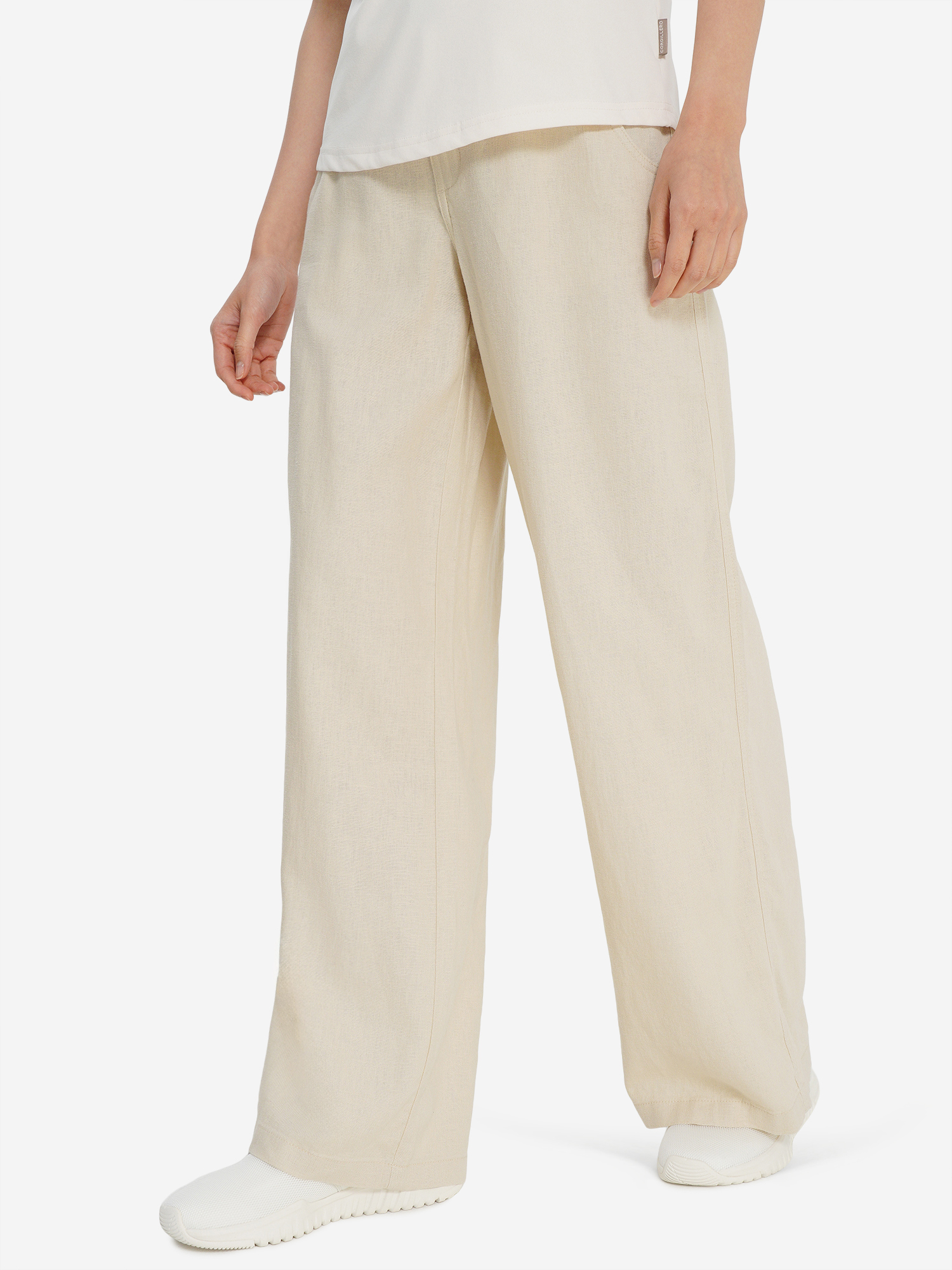 Изображение товара Женские летние брюки Cordillero палаццо из леновыскозы комфорт стиль