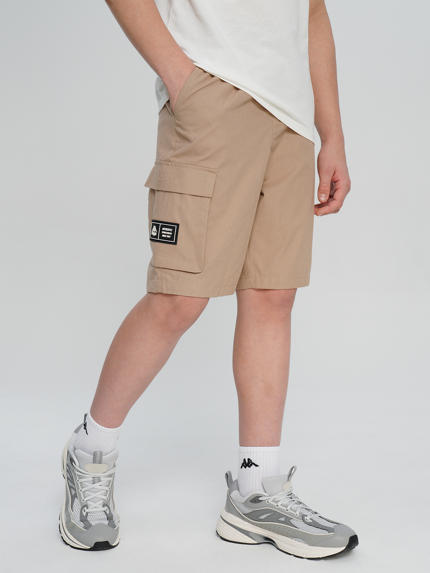 Шорты Kappa для мальчиков, бежевый, арт. 140956KAP-T1