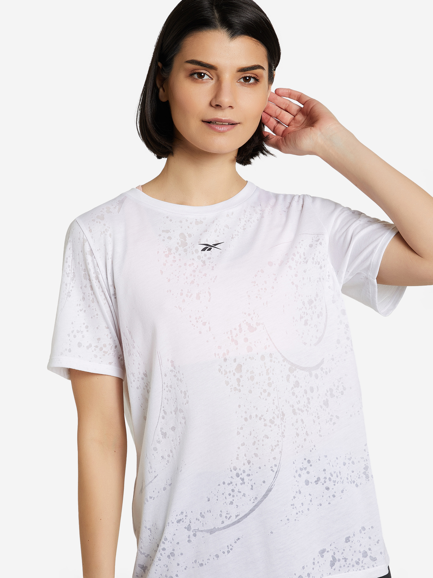 

Футболка женская Reebok Burnout, Розовый
