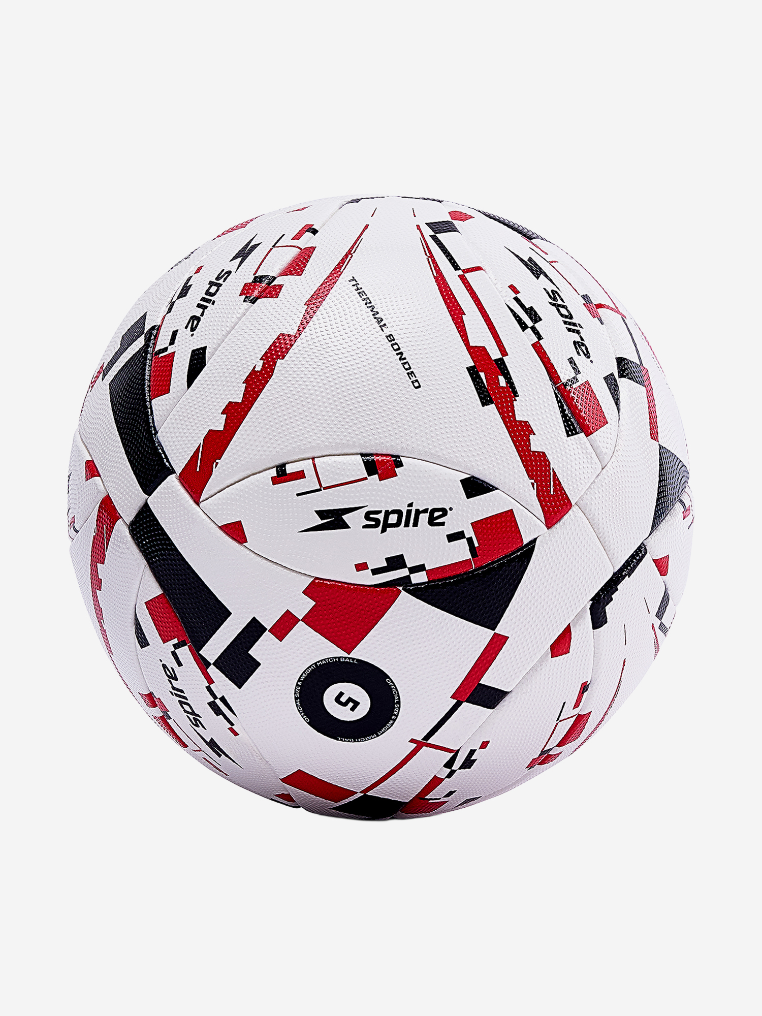 Изображение товара Spire Match Ball White Red Black футбольный мяч для профессиональных игр