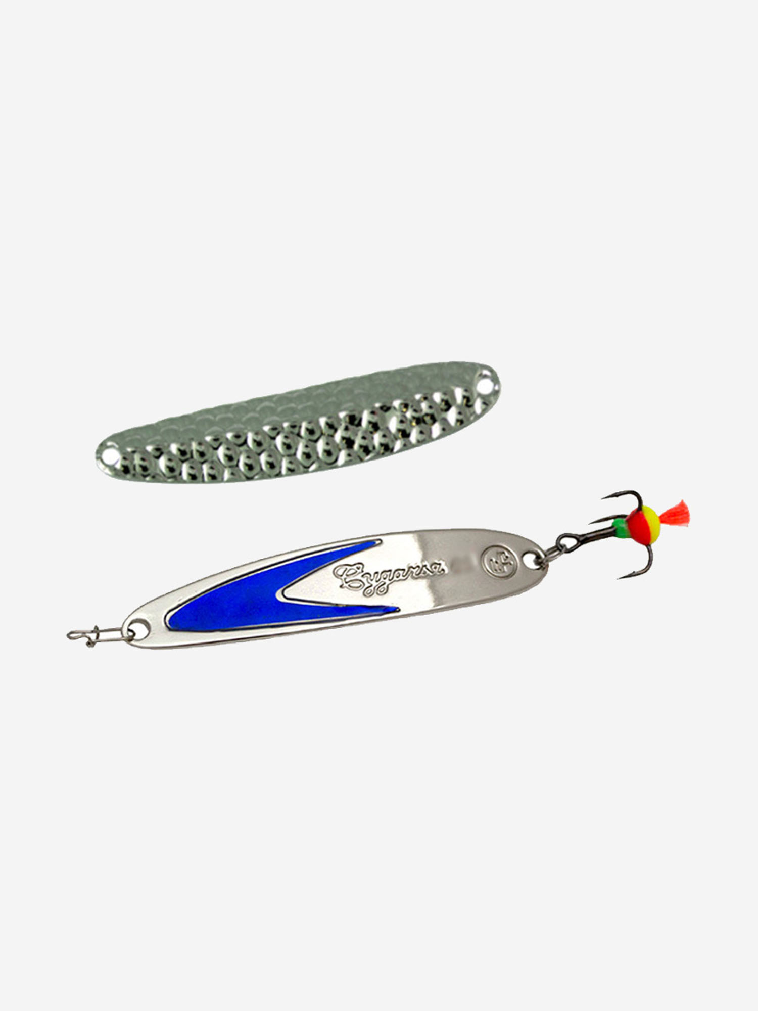 

Блесна для рыбалки ECOPRO Судачья синий флекс, 60мм, 10г, Sb/SBF зимняя на судака, щуку, окуня, вертикальная, Серебряный