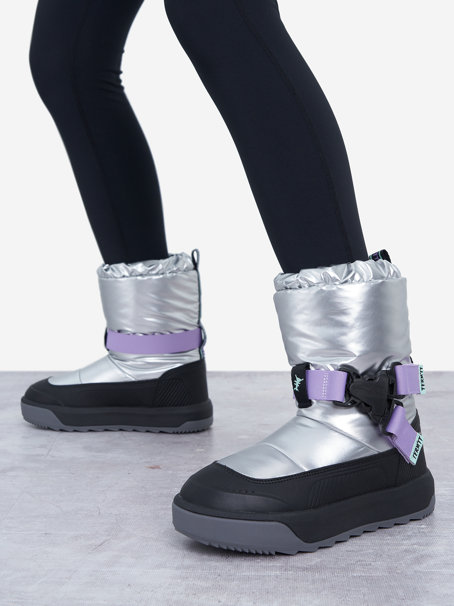 Сапоги утепленные Termit Winter Pro High Jr Ny, серебряный, арт. 29981