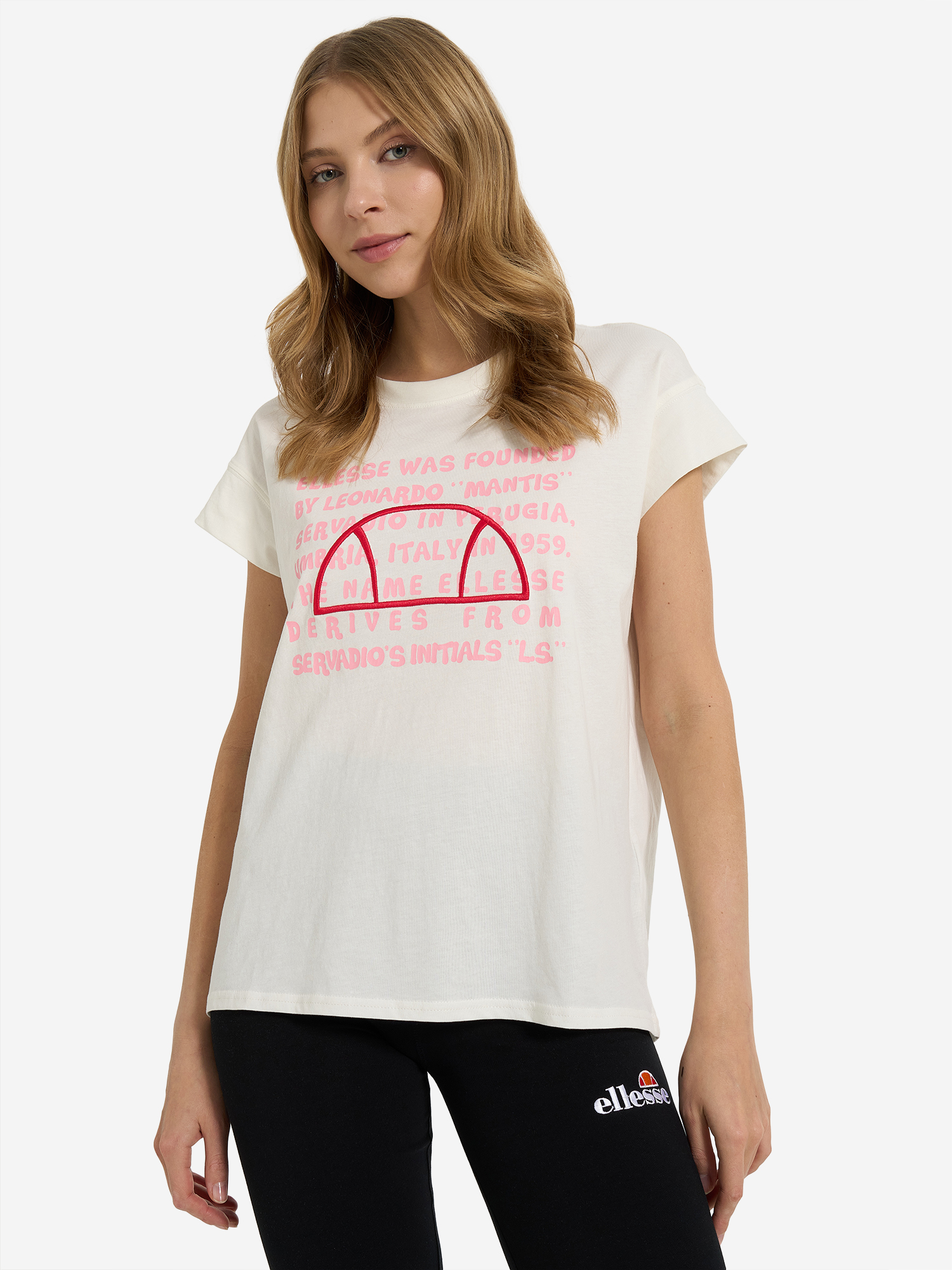 фото Футболка женская ellesse, белый